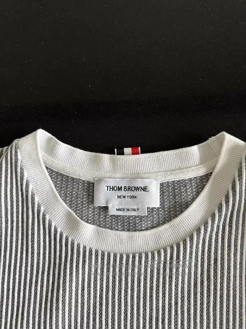 Thom Browne Thom Browne Striped sweatshirt Size US L / EU 52-54 / 3 - 4 Thumbnail