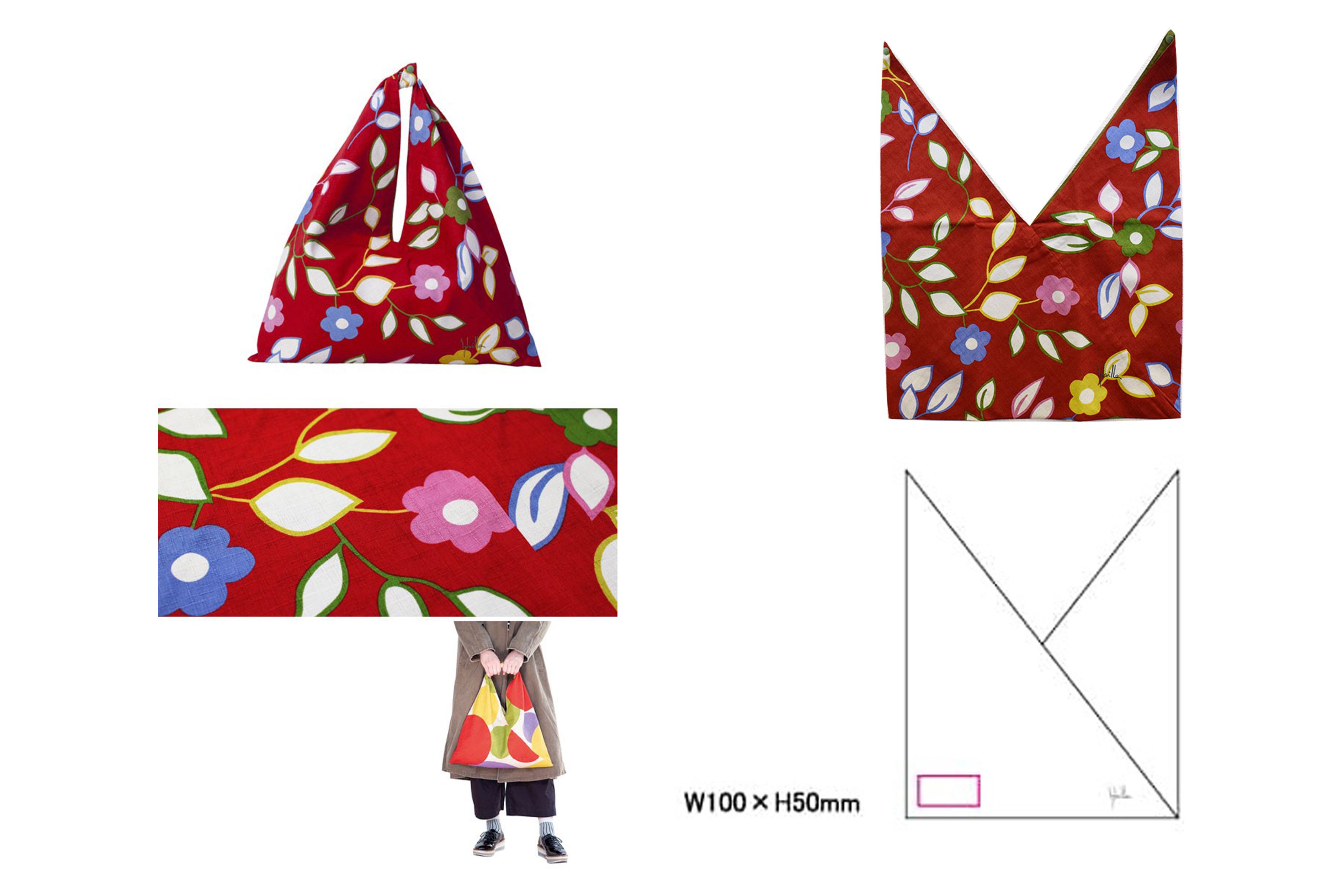 Japanese Brand Triangle Shaped Medium Size top handle bag // shoulder bag Size ONE SIZE - 9 Thumbnail