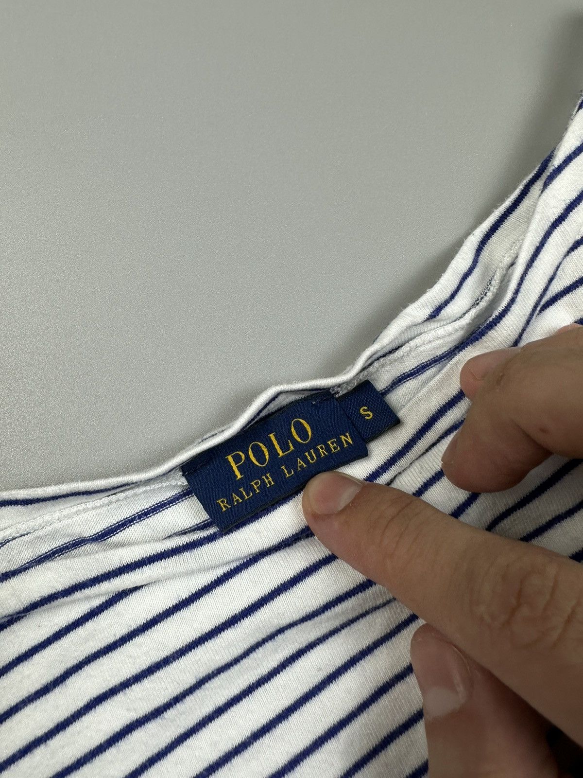 Polo Ralph Lauren Amazing basic stripe long sleeve Polo Ralph Lauren Size S / US 4 / IT 40 - 4 Thumbnail