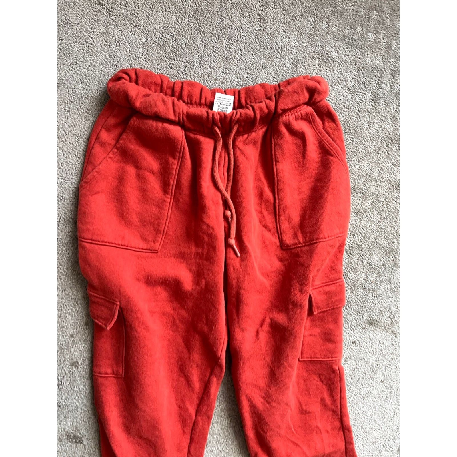 Pinko Victoria Secret PINK Cargo Pocket Sweatpants Womens Size XS Orange Size 26" / US 2 / IT 38 - 2 Thumbnail