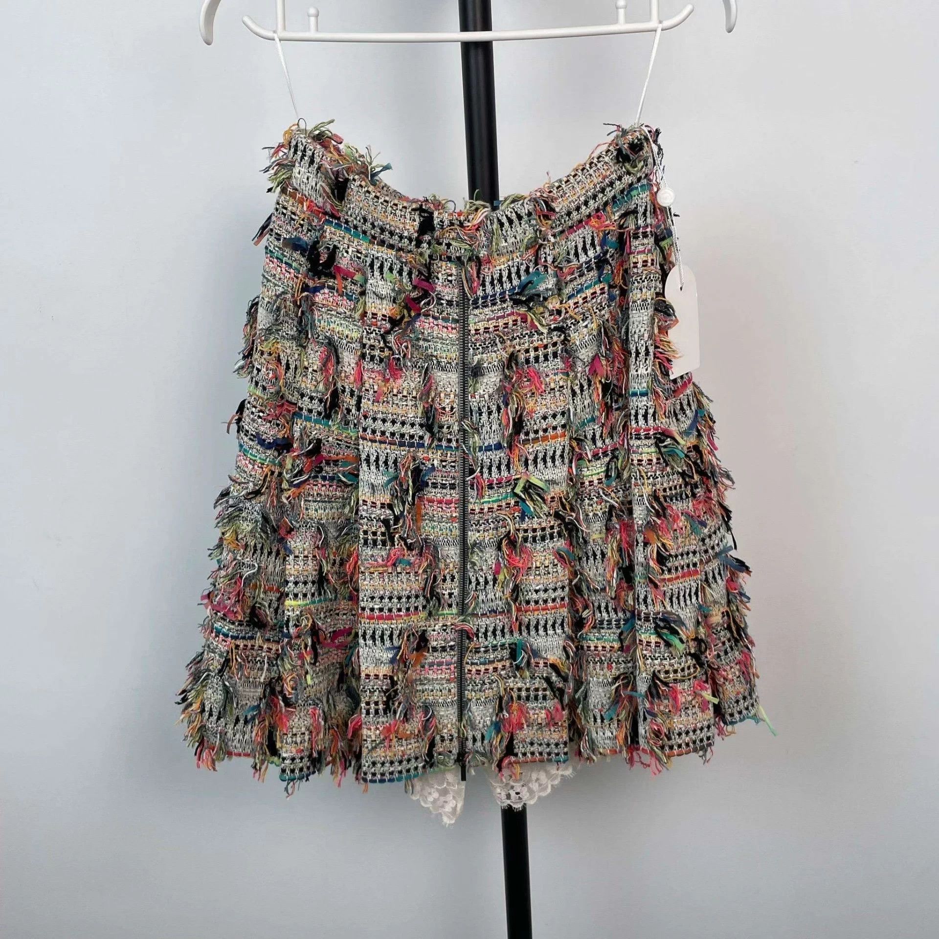 Chanel Chanel colorblocked tweed skirt 36 Size 26" / US 2 / IT 38 - 2 Thumbnail
