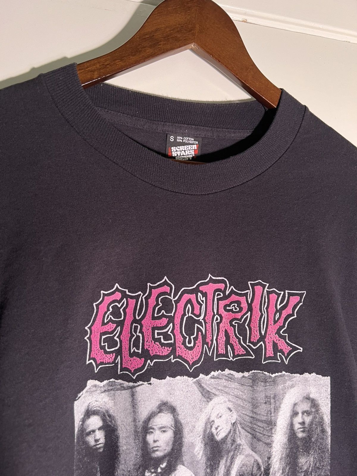 Band Tees 80’s 90’s VTG Vintage Electrik Harmony Rock Band Retro Shirt Size US S / EU 44-46 / 1 - 6 Thumbnail