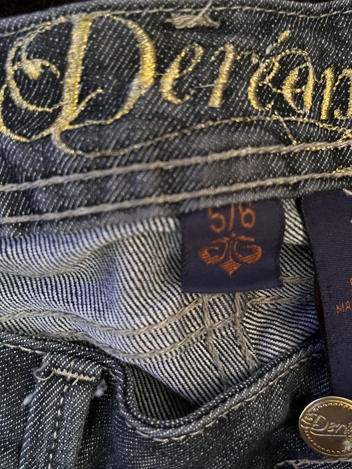 Vintage y2k 90s denim i thrifted Size 28" / US 6 / IT 42 - 8 Thumbnail