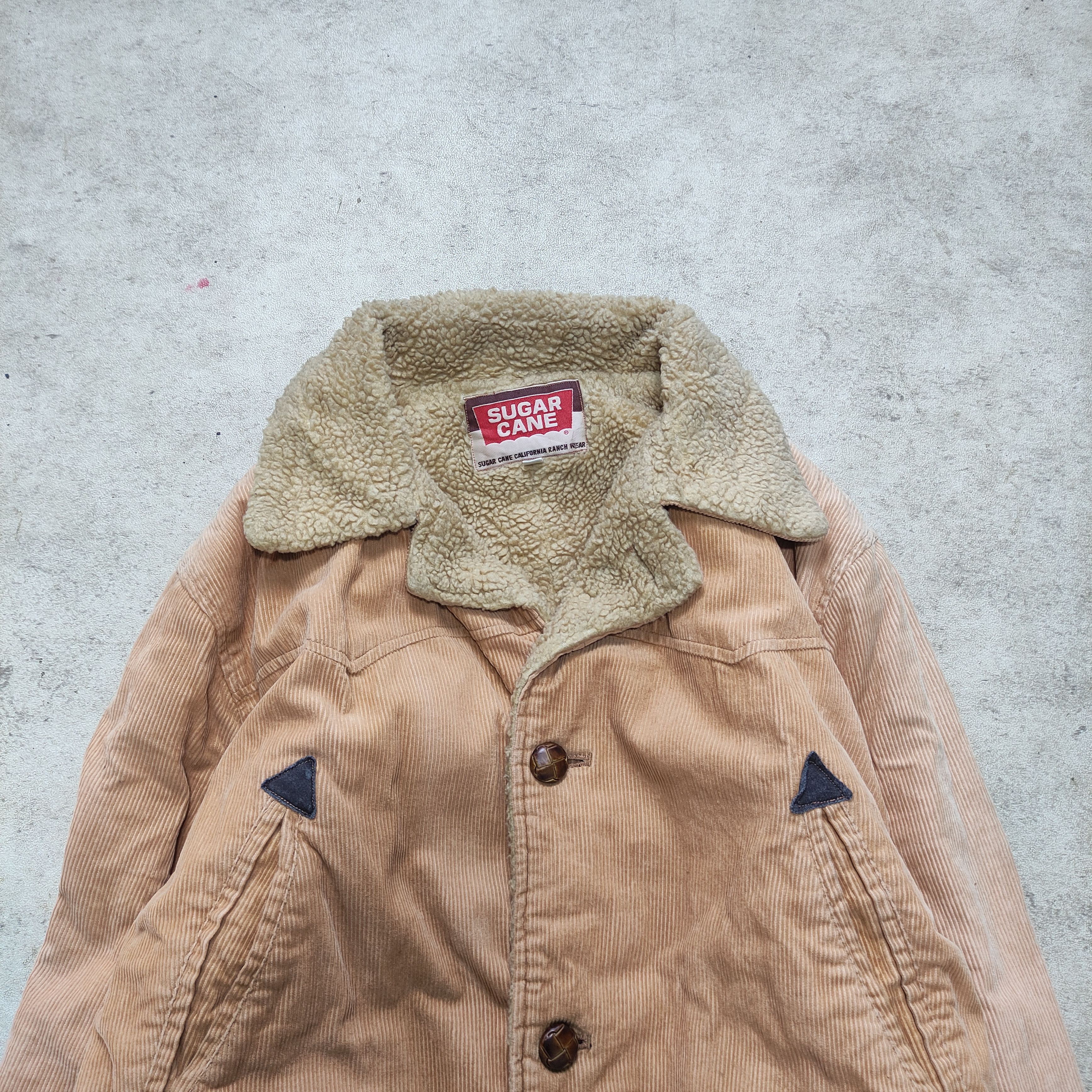 Sugar Cane Sugar Cane Corduroy Sherpa Jacket Size US M / EU 48-50 / 2 - 5 Thumbnail