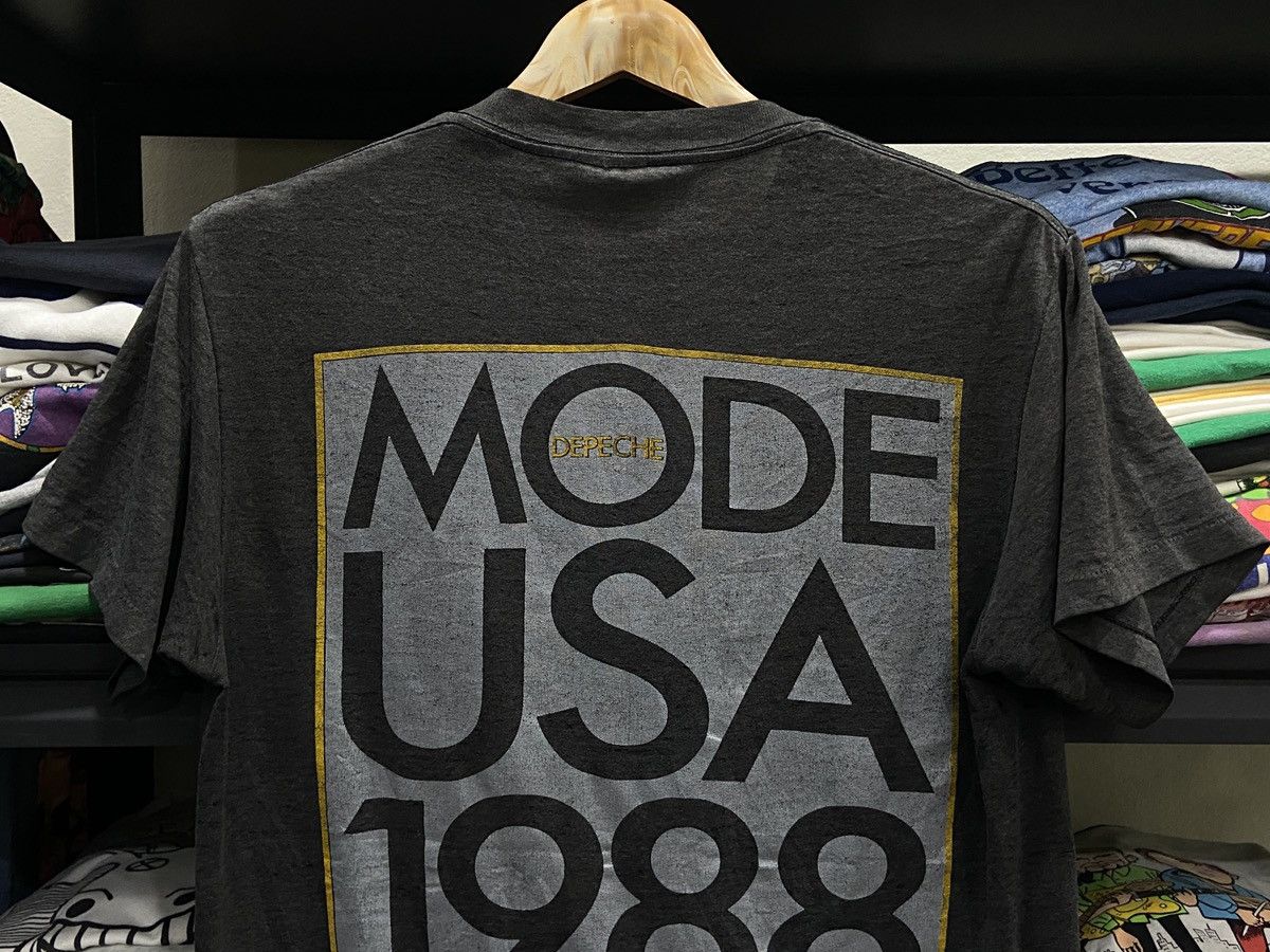 Band Tees Vintage 1988s Depeche Mode Alternative tour Rock Band TShirt Size US M / EU 48-50 / 2 - 11 Thumbnail