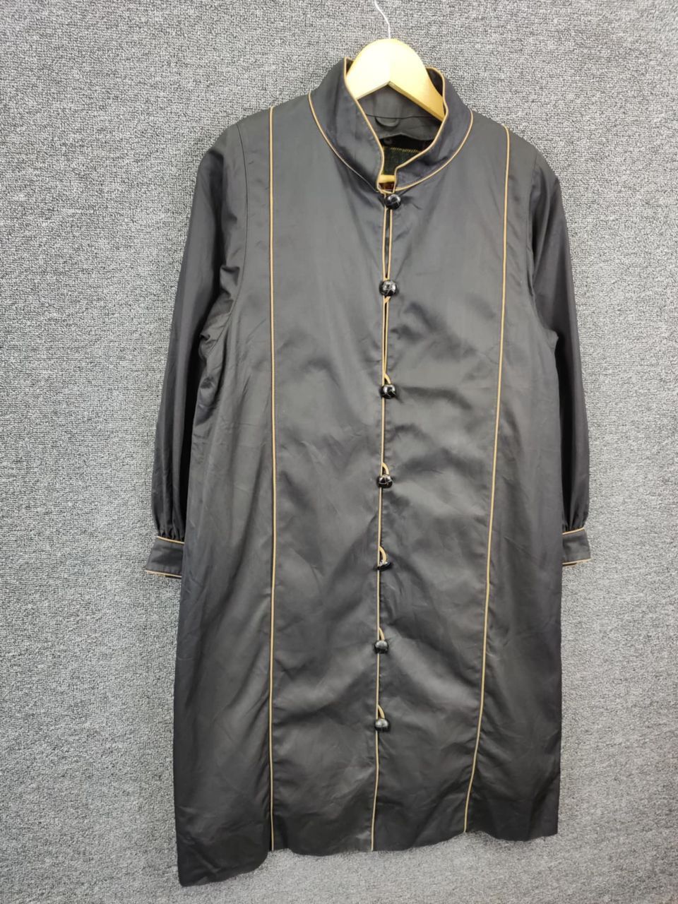 Yves Saint Laurent Vintage Yves Saint Laurent Mandarin Long Coat Jacket Size US M / EU 48-50 / 2 - 5 Thumbnail
