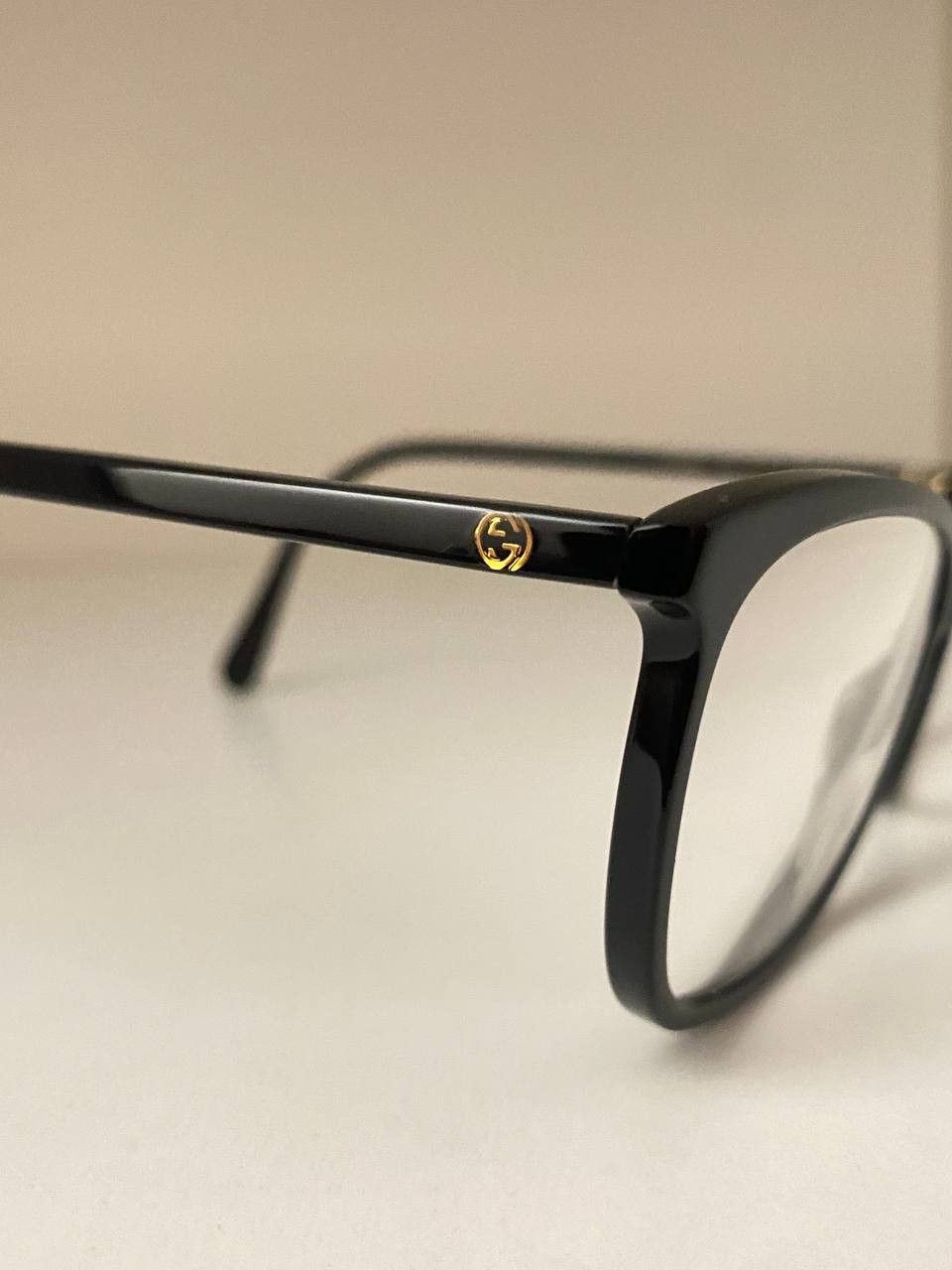 Gucci Gucci GG Logo Black Oversized Cat Eye Eyeglasses 0548O Size ONE SIZE - 5 Thumbnail