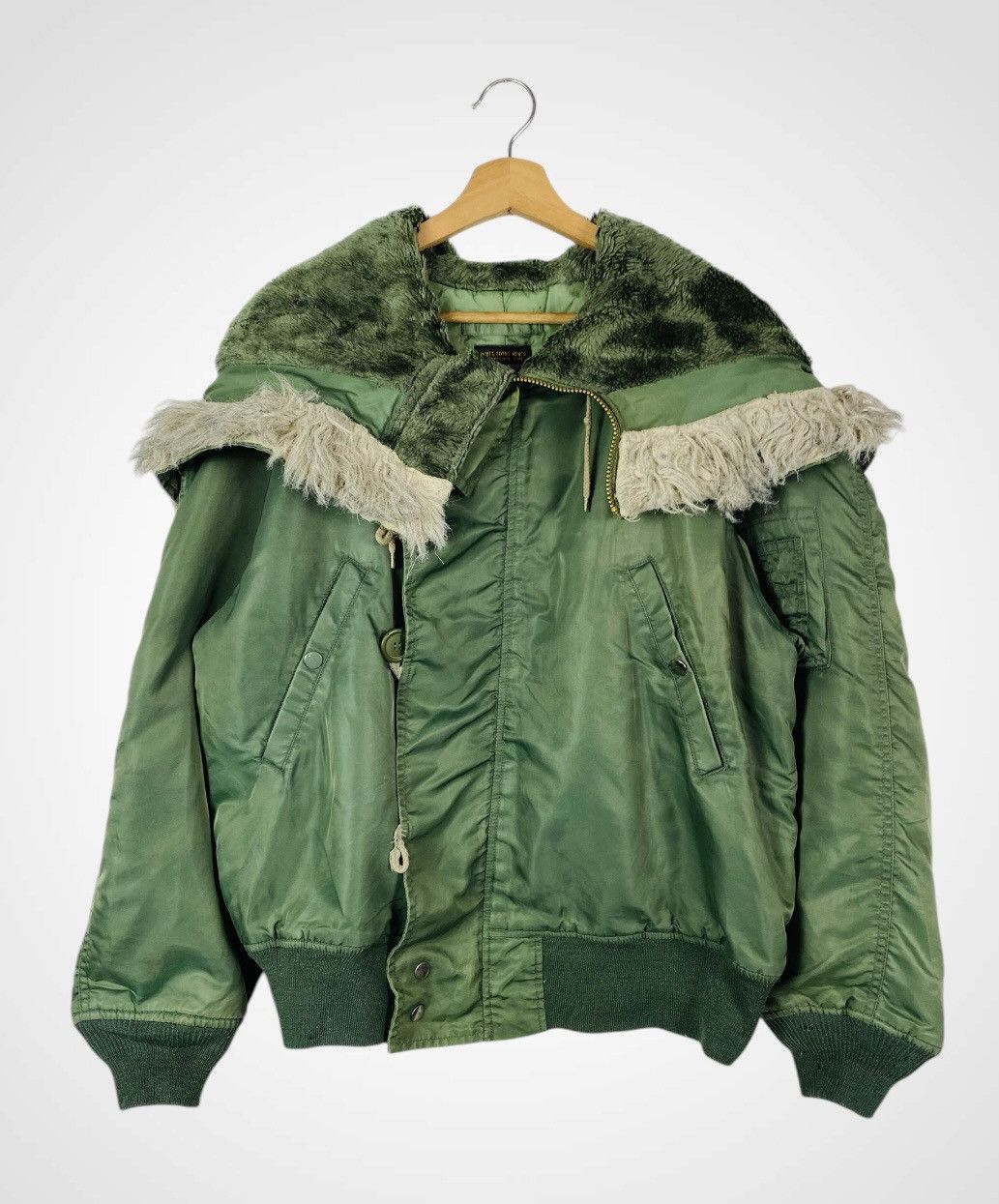 Other A11 Rare - US Army Air Force Type N-2B Bomber Jacket Size US L / EU 52-54 / 3 - 4 Thumbnail
