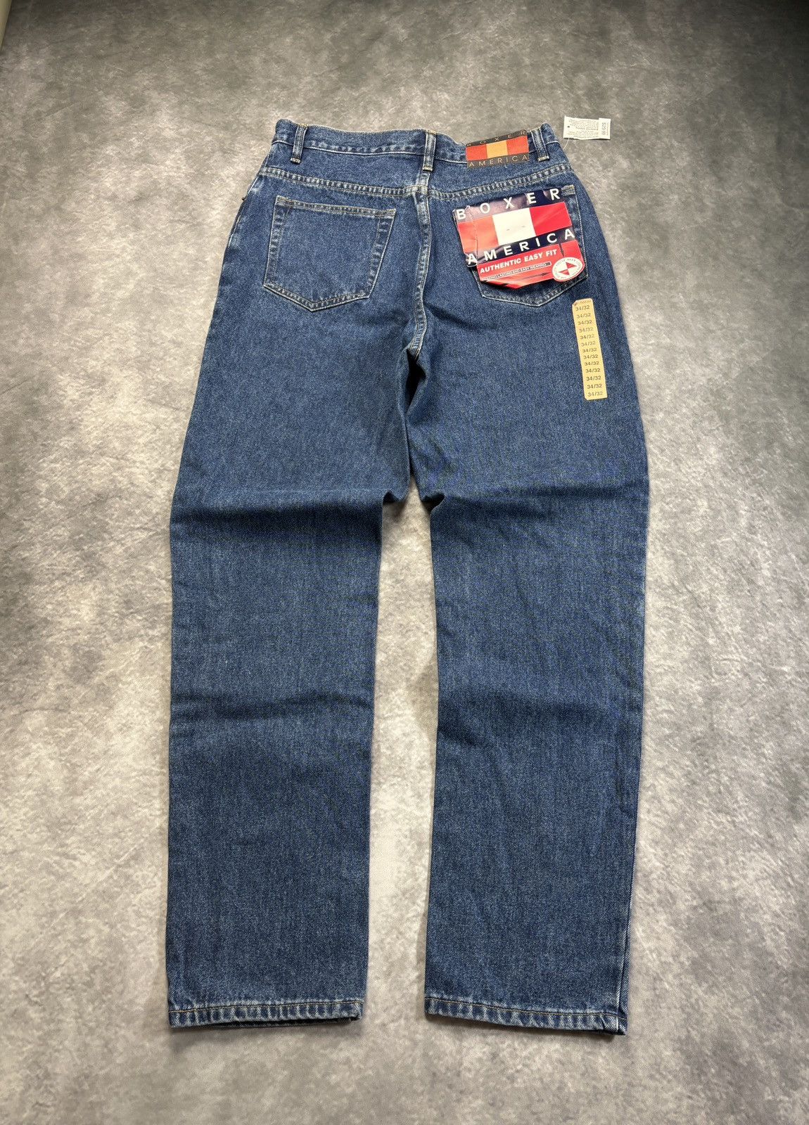 Joe Boxer × Vintage NOS 1990s Denim Jeans 90s Vintage Boxer America Oldstock Size US 34 / EU 50 - 14 Thumbnail