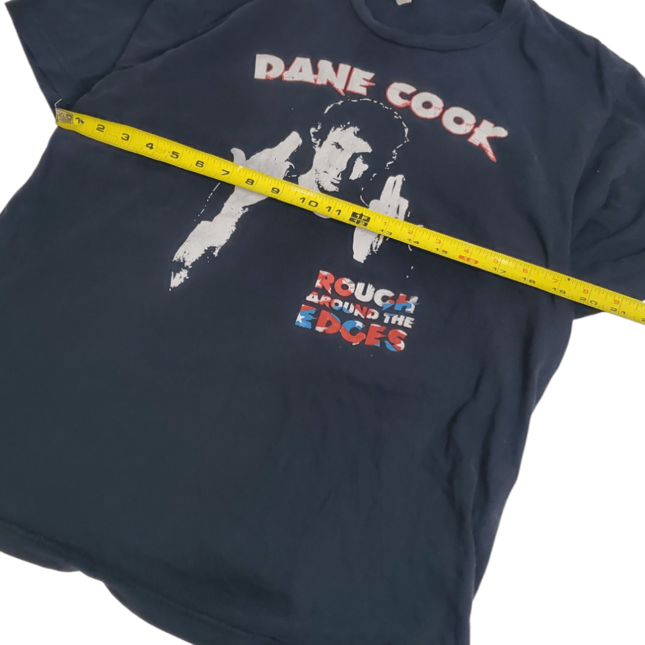 Vintage 2007 Dane Cook Rough Around The Edges Tour T-Shirt Size US L / EU 52-54 / 3 - 5 Thumbnail