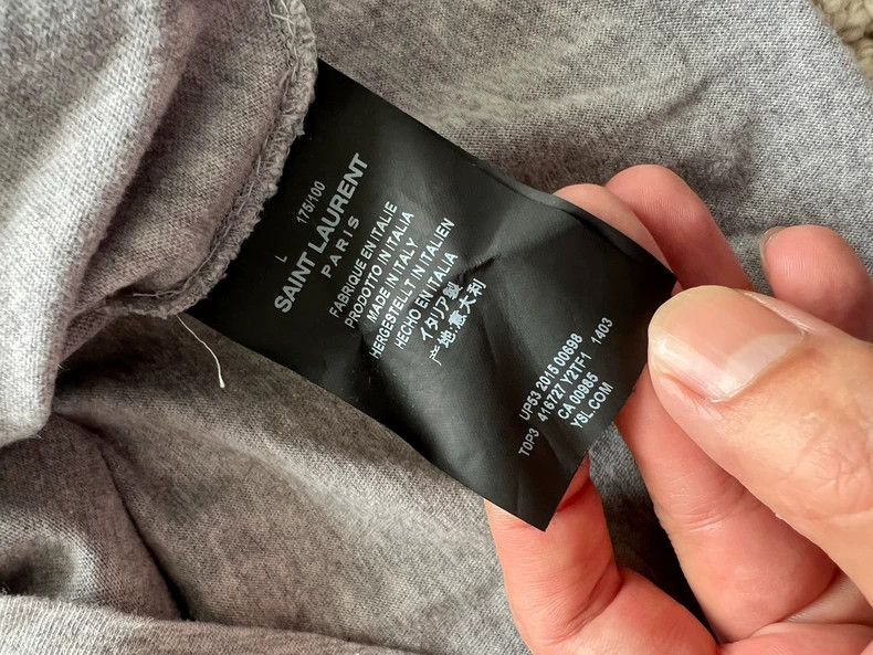 Saint Laurent Paris Saint laurent paris short sleeves 2506-Nextarrow Size US L / EU 52-54 / 3 - 6 Thumbnail
