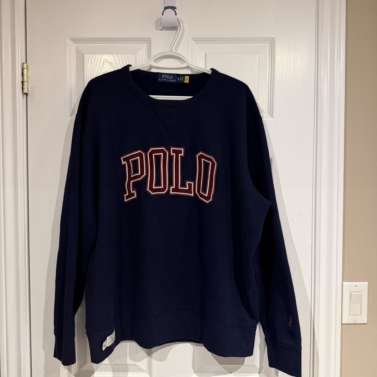 Polo Ralph Lauren Polo, Ralph Lauren navy crewneck size XL Size US XL / EU 56 / 4 - 2 Thumbnail