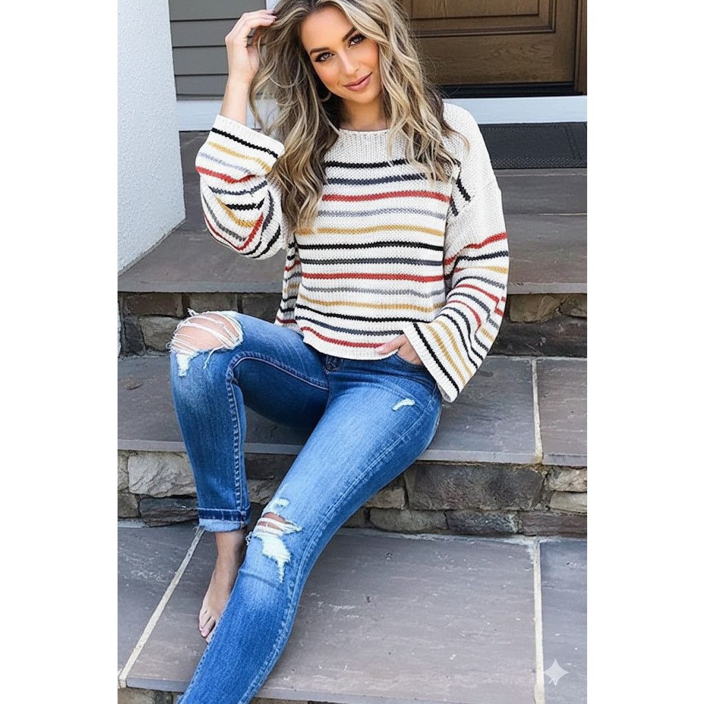 Other NWOT Zesica Bell Sleeve Crop Sweater Size L / US 10 / IT 46 - 1 Thumbnail