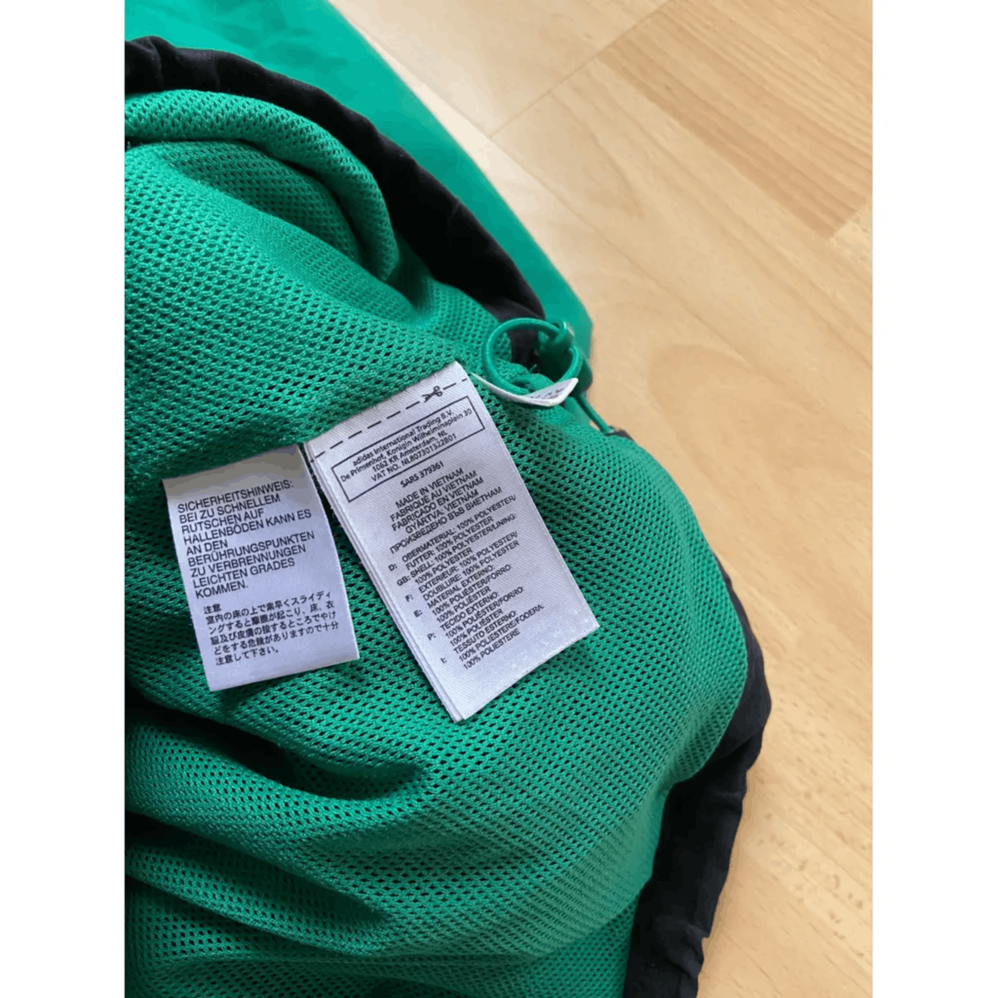 Adidas Adidas Green & Black Track Jacket - M Size US M / EU 48-50 / 2 - 7 Thumbnail