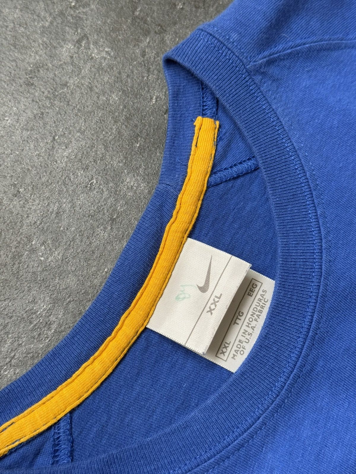 Nike × Streetwear × Vintage Vintage Nike big logo rare long sleeve Size US XXL / EU 58 / 5 - 4 Thumbnail