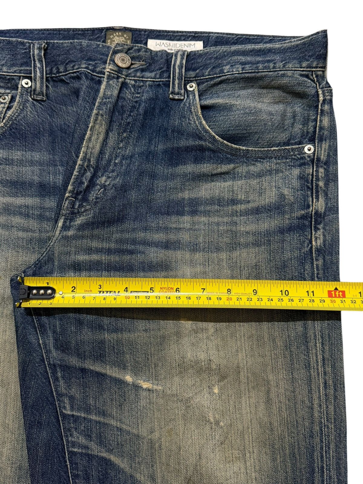 Sugar Cane Vintage Y2K Japanese Brand Mud Wash Whisker Straight Loose Size US 36 / EU 52 - 12 Thumbnail