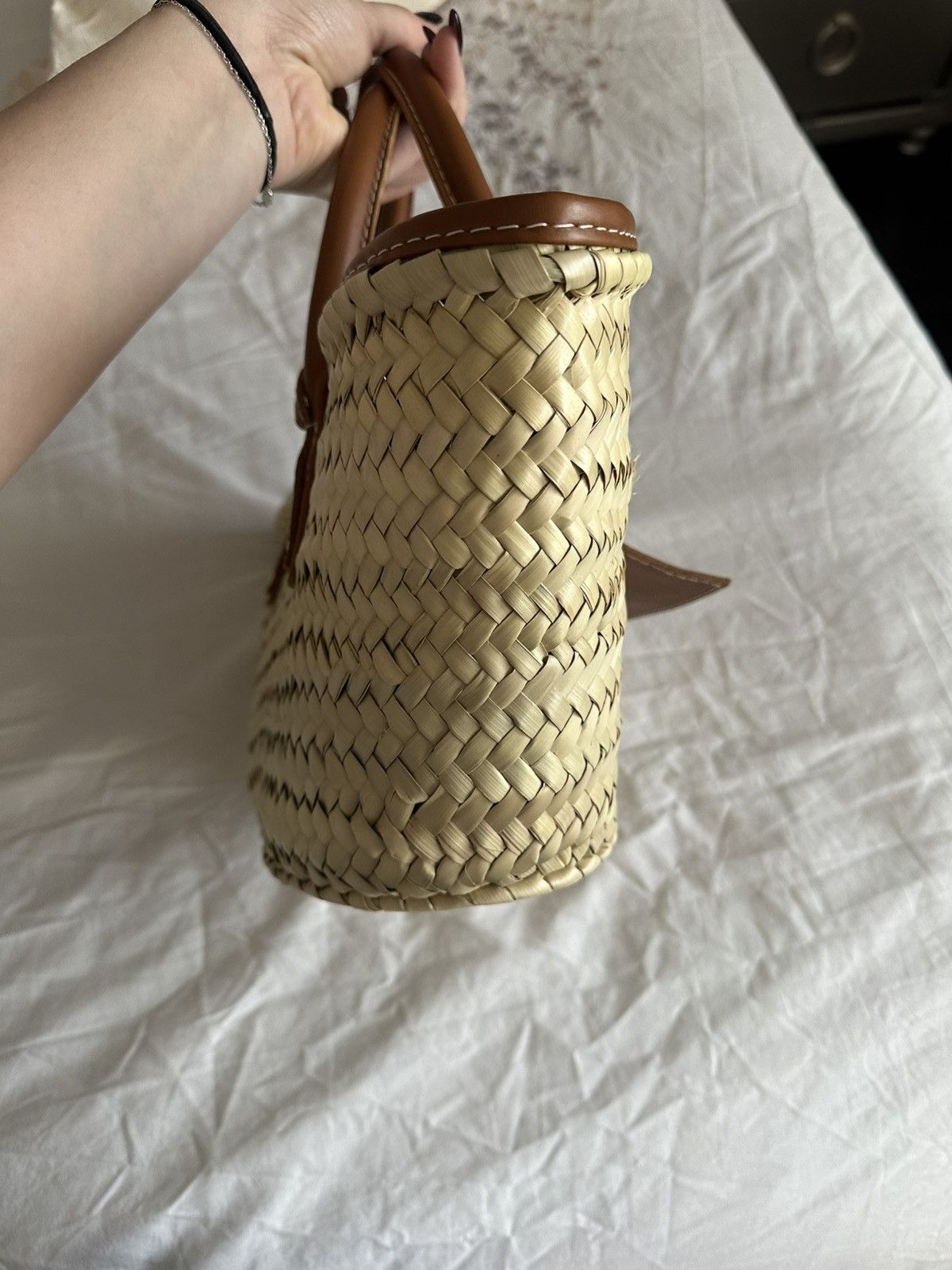 Jacquemus Jacquemus Le Petite Soleil- Brown Size ONE SIZE - 3 Thumbnail