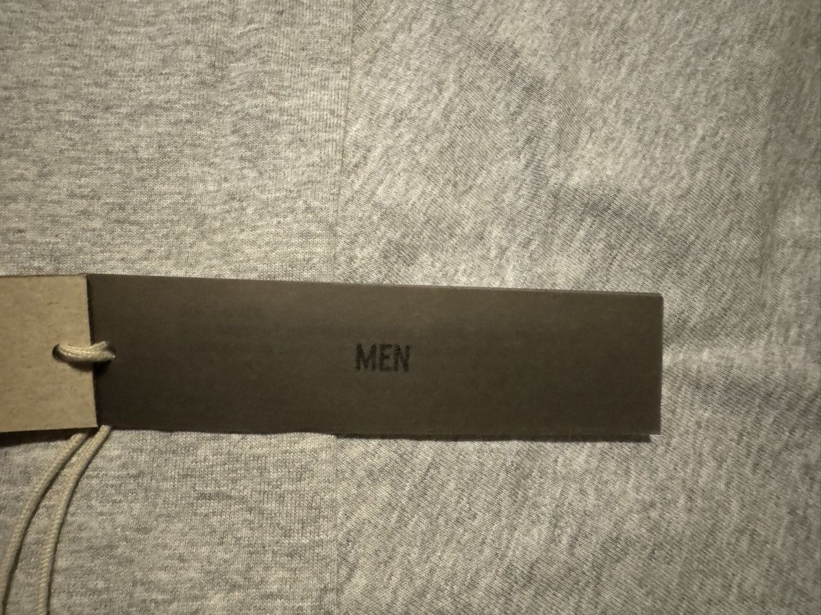 Essentials × Fear of God Essentials FOG Jersey Crewneck T-Shirt Light Heather Grey Size US S / EU 44-46 / 1 - 14 Thumbnail