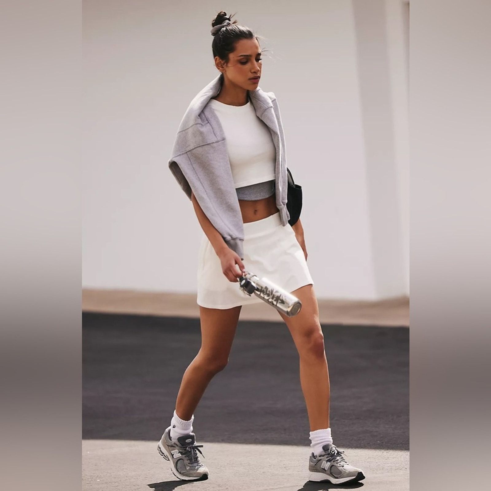 Free People FREE PEOPLE MOVEMENT HOT SHOT L Skort Set Skirt Shorts Crop Size L / US 10 / IT 46 - 9 Thumbnail