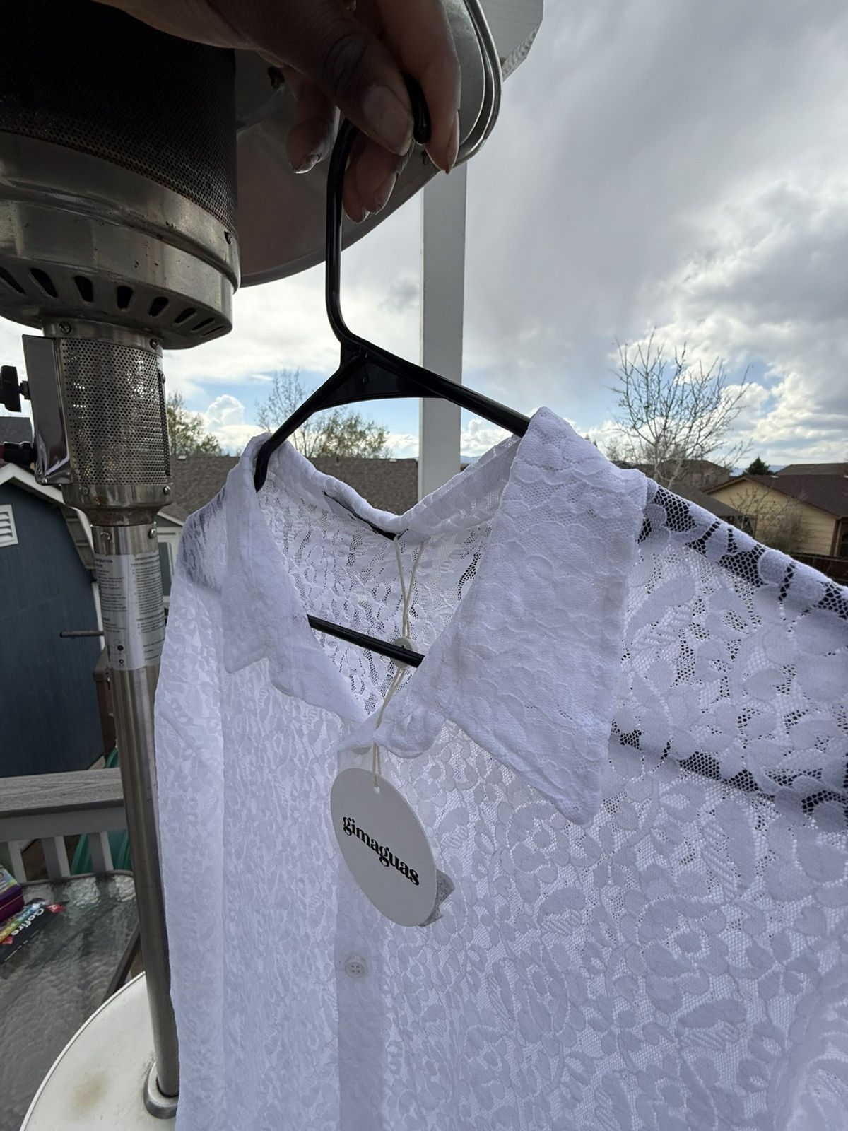 Gimaguas White Florence shirt Size US XL / EU 56 / 4 - 5 Thumbnail