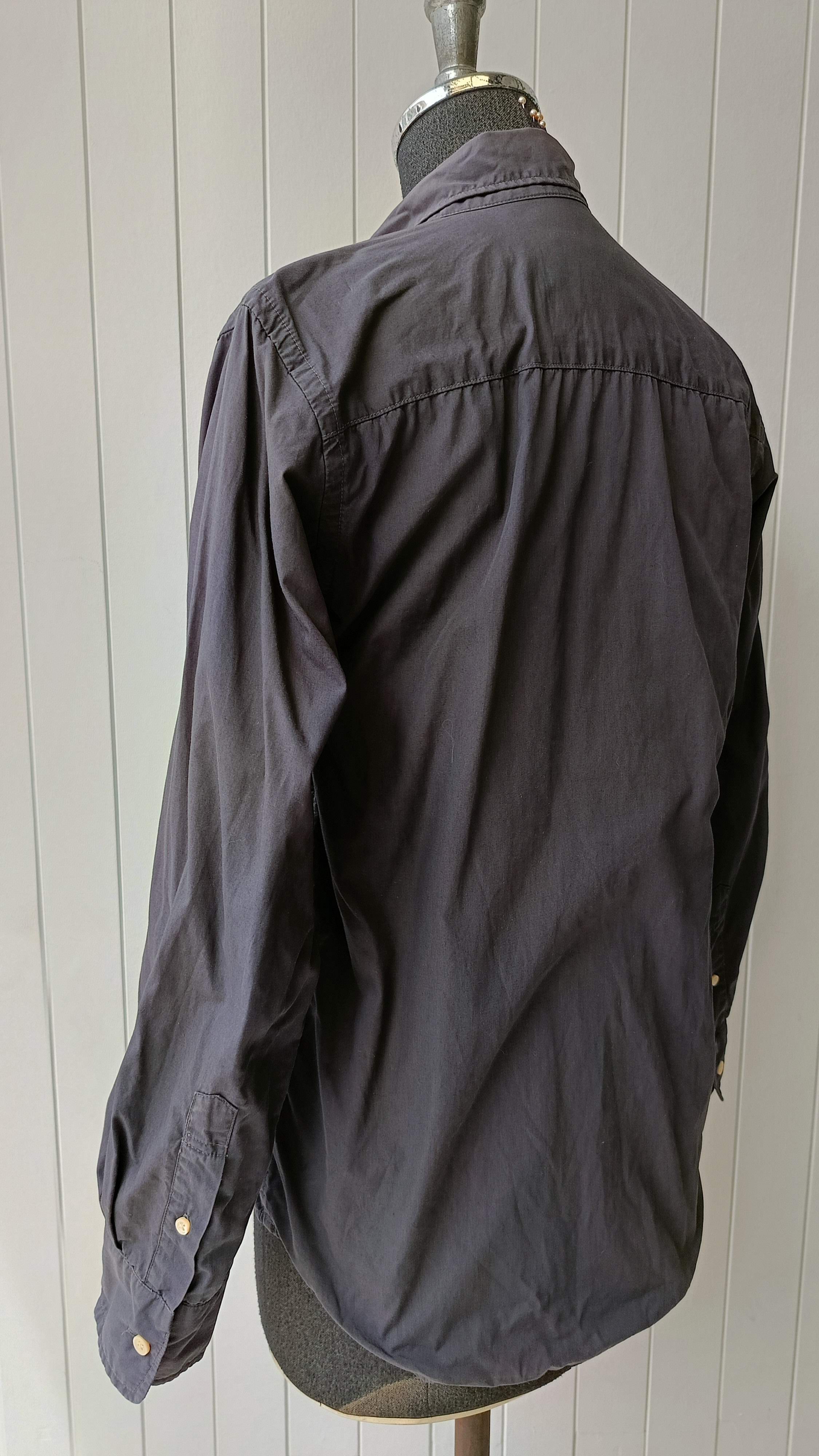 45rpm 45RPM NMD studio by R 1 solid dark gray small lined shirt Size US S / EU 44-46 / 1 - 8 Thumbnail