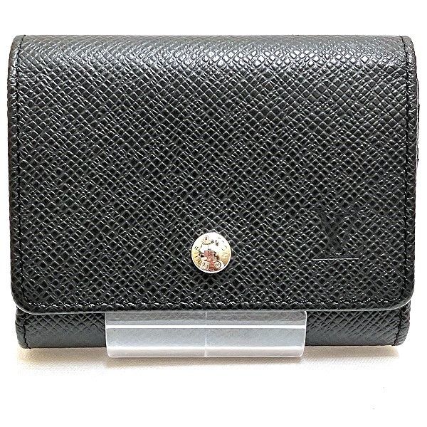 Louis Vuitton Louis Vuitton Louis Vuitton Taiga Portomone Sergei Coin Case Canvas Coin Case M32562 in Good Condition Size ONE SIZE - 1 Thumbnail