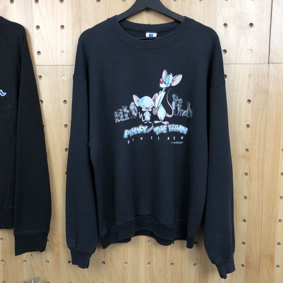 Vintage × Warner Bros Sweater Pinky and the Brain 90s size XL (23.5/28.5) Size US XL / EU 56 / 4 - 1 Thumbnail