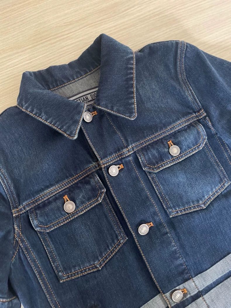 Dior Dior 24ss letter denim jacket Size XS / US 0-2 / IT 36-38 - 4 Thumbnail