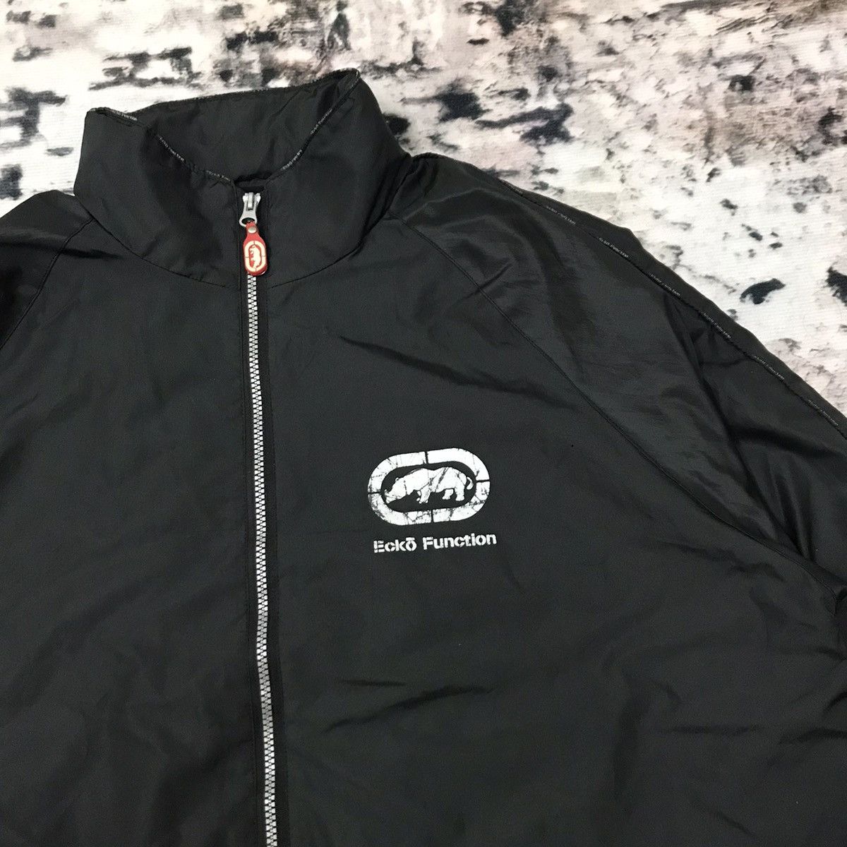 Ecko Unltd. × JNCO × Vintage Vintage Ecko Function Backhit Biglogo Windbreaker Jacket Size US XL / EU 56 / 4 - 5 Thumbnail