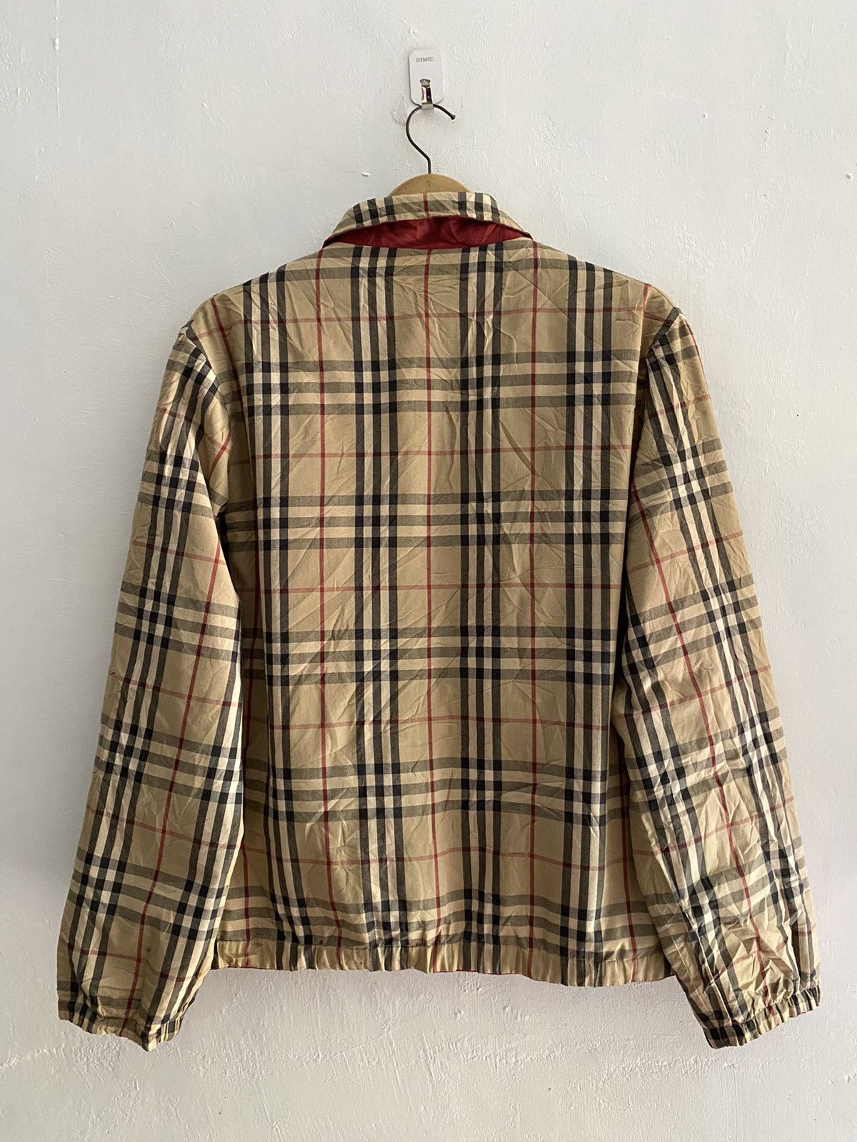 Burberry Vintage burberry reversible jacket 90s Size US L / EU 52-54 / 3 - 3 Thumbnail