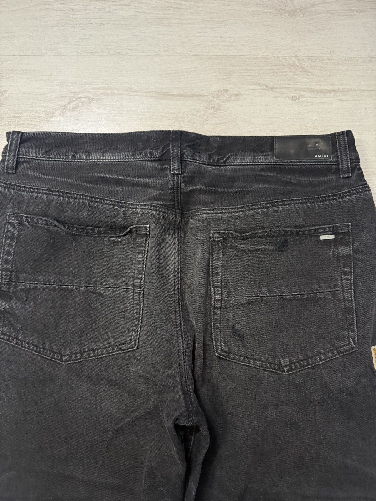 Amiri Amiri Varsity Eagle Logo Jeans Size US 36 / EU 52 - 8 Thumbnail