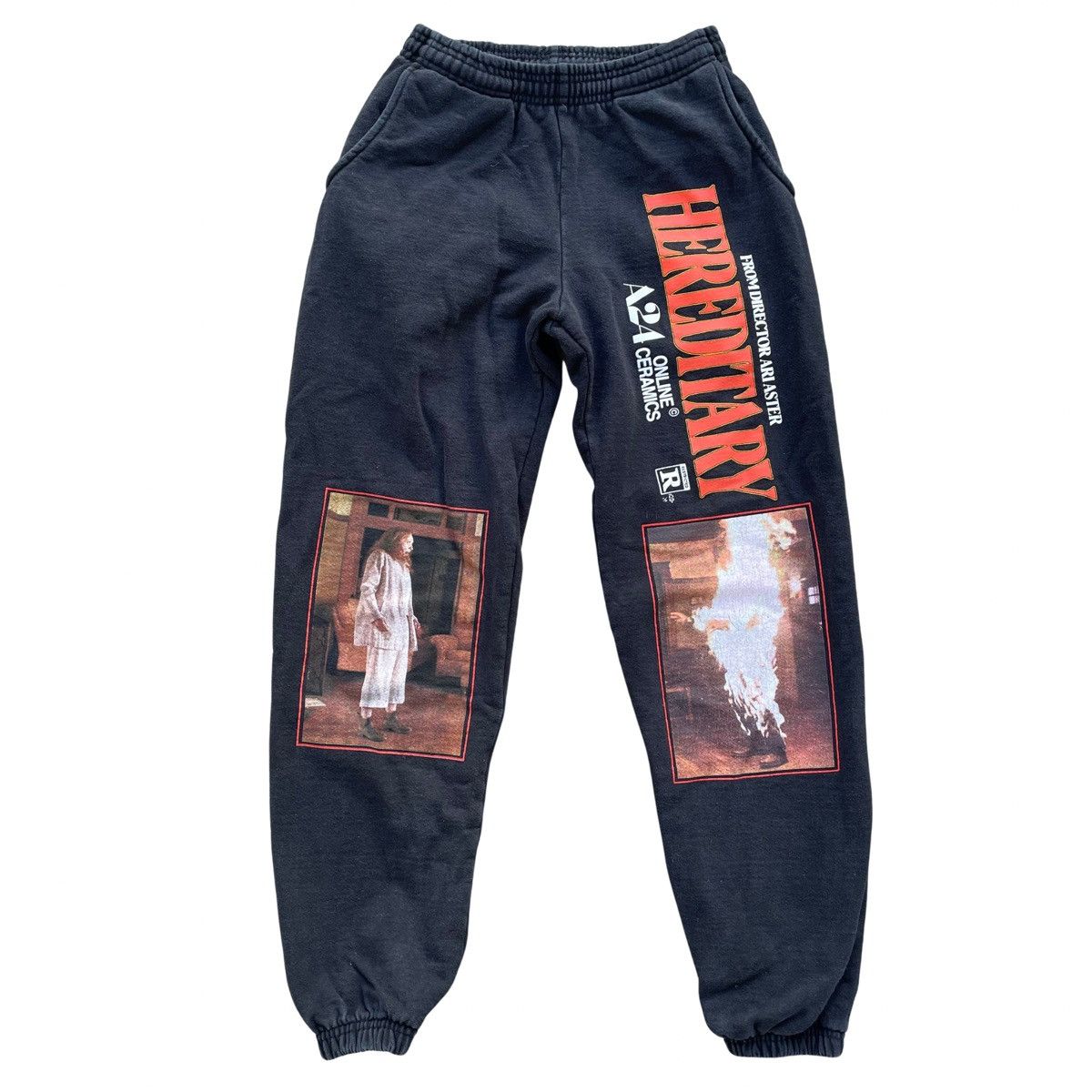 A24 × Online Ceramics Online Ceramics A24 Hereditary Movie Sweat Pants Size XS Size US 26 / EU 42 - 1 Thumbnail