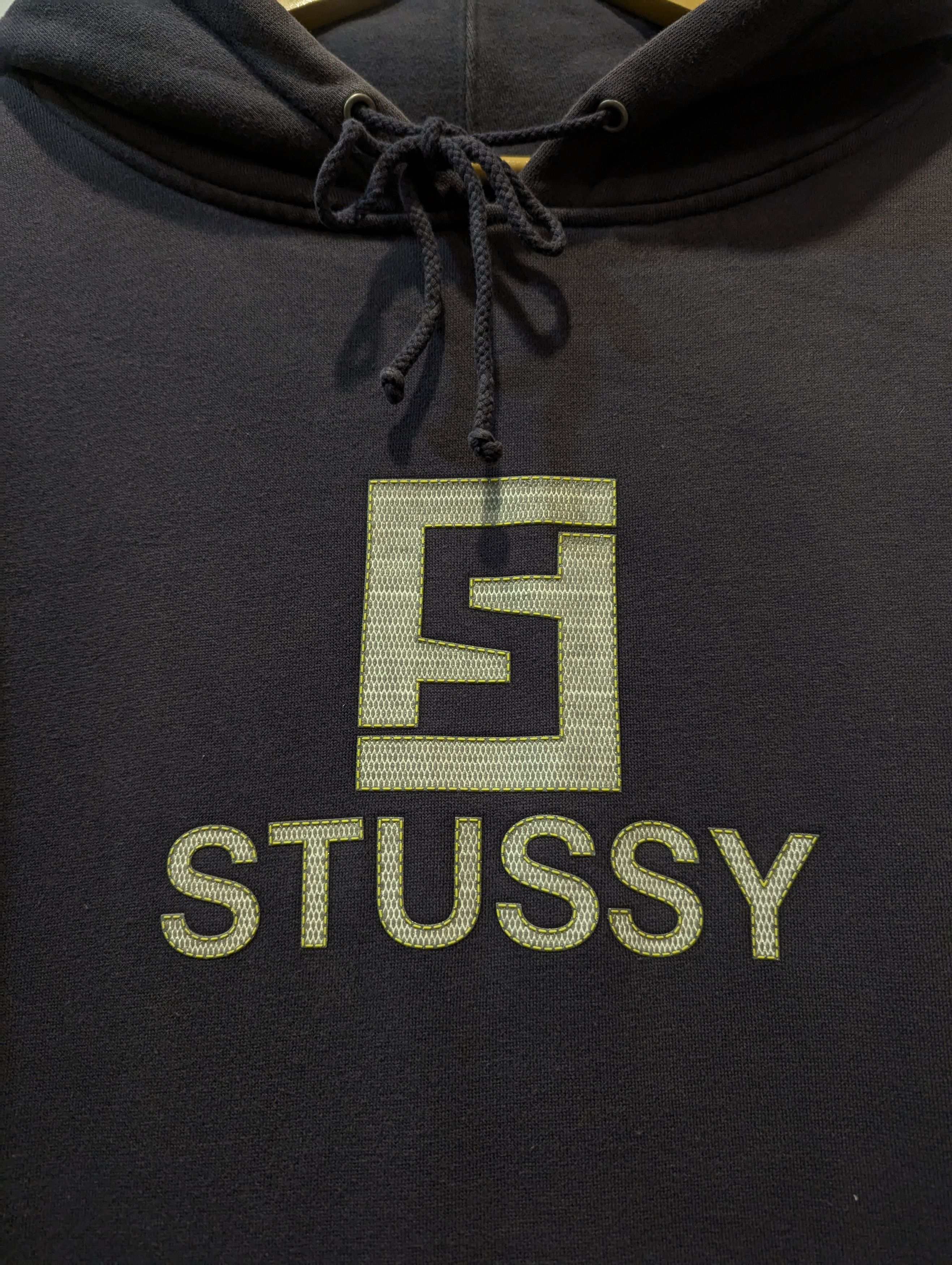 Stussy Vintage Stussy Rip Off Fendi Logo Hoodie Size US XL / EU 56 / 4 - 3 Thumbnail