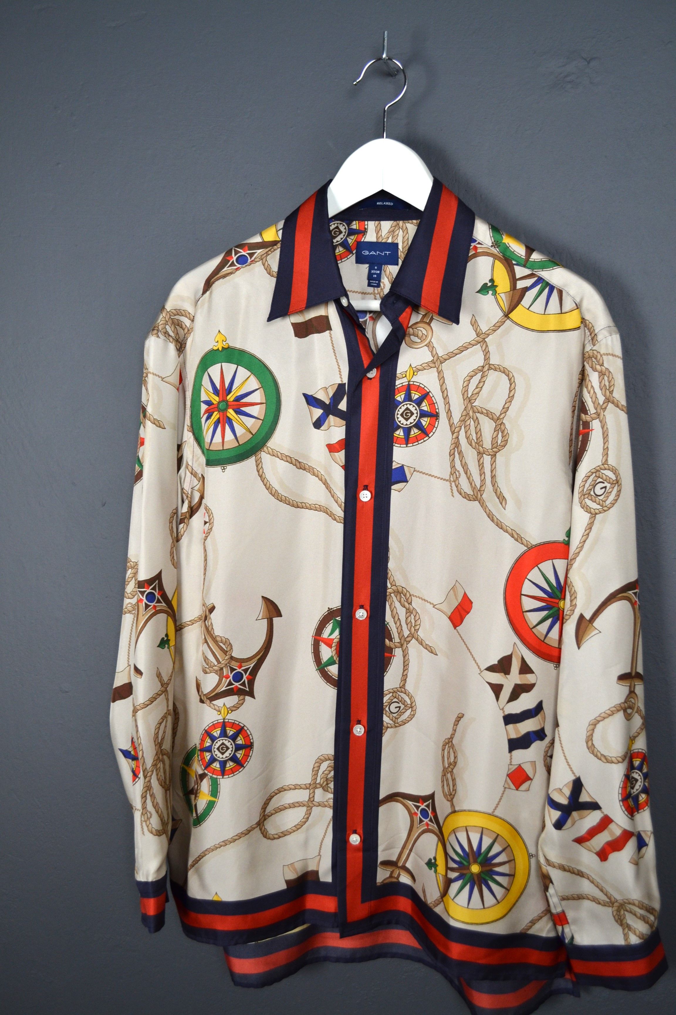 Gant Gant Sailing Print Silk Shirt S Size US S / EU 44-46 / 1 - 2 Thumbnail