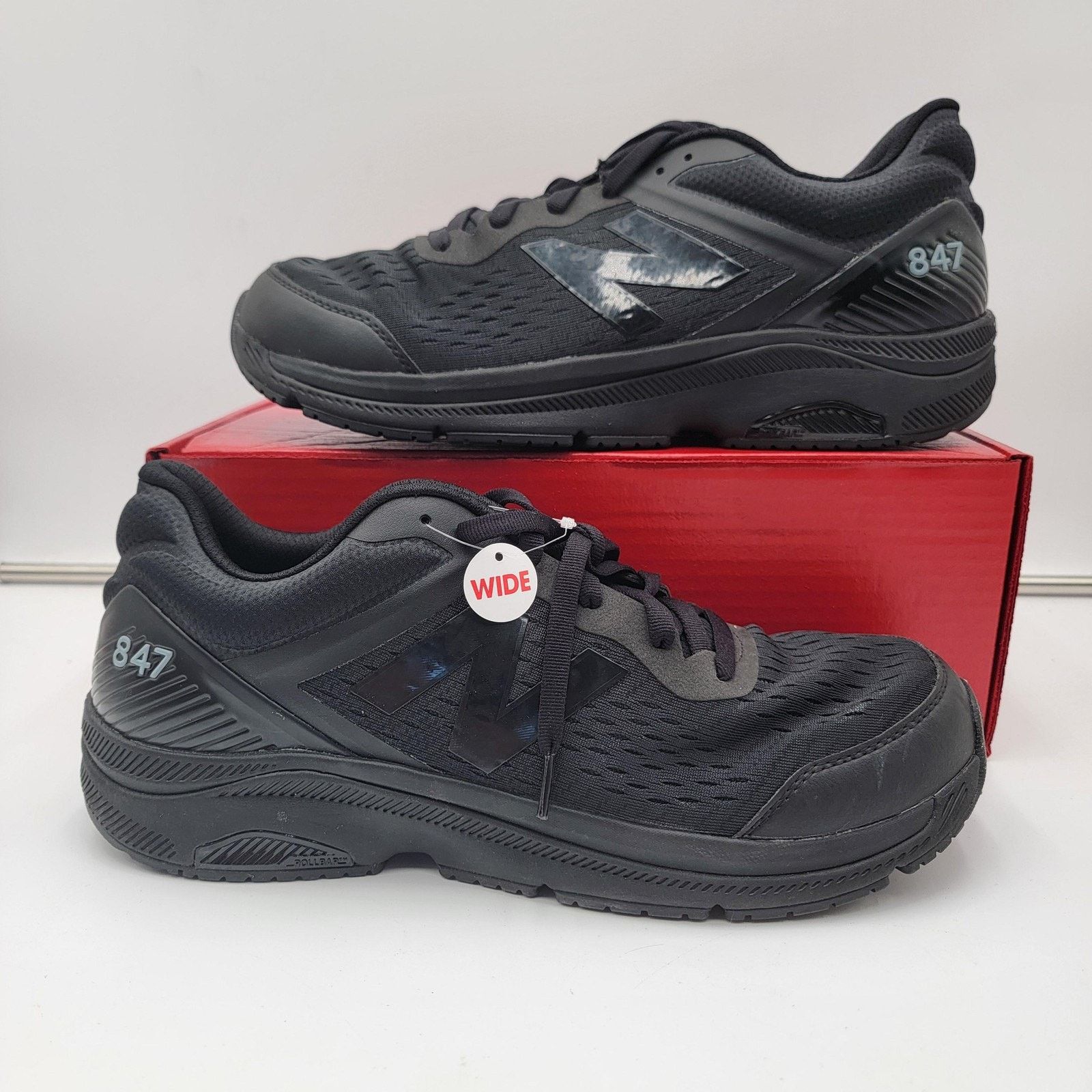 New Balance New Balance 847v4 Shoes Mens Sz 12.5 Black MW847CB4 (1E2) Size US 12.5 / EU 45-46 - 1 Thumbnail