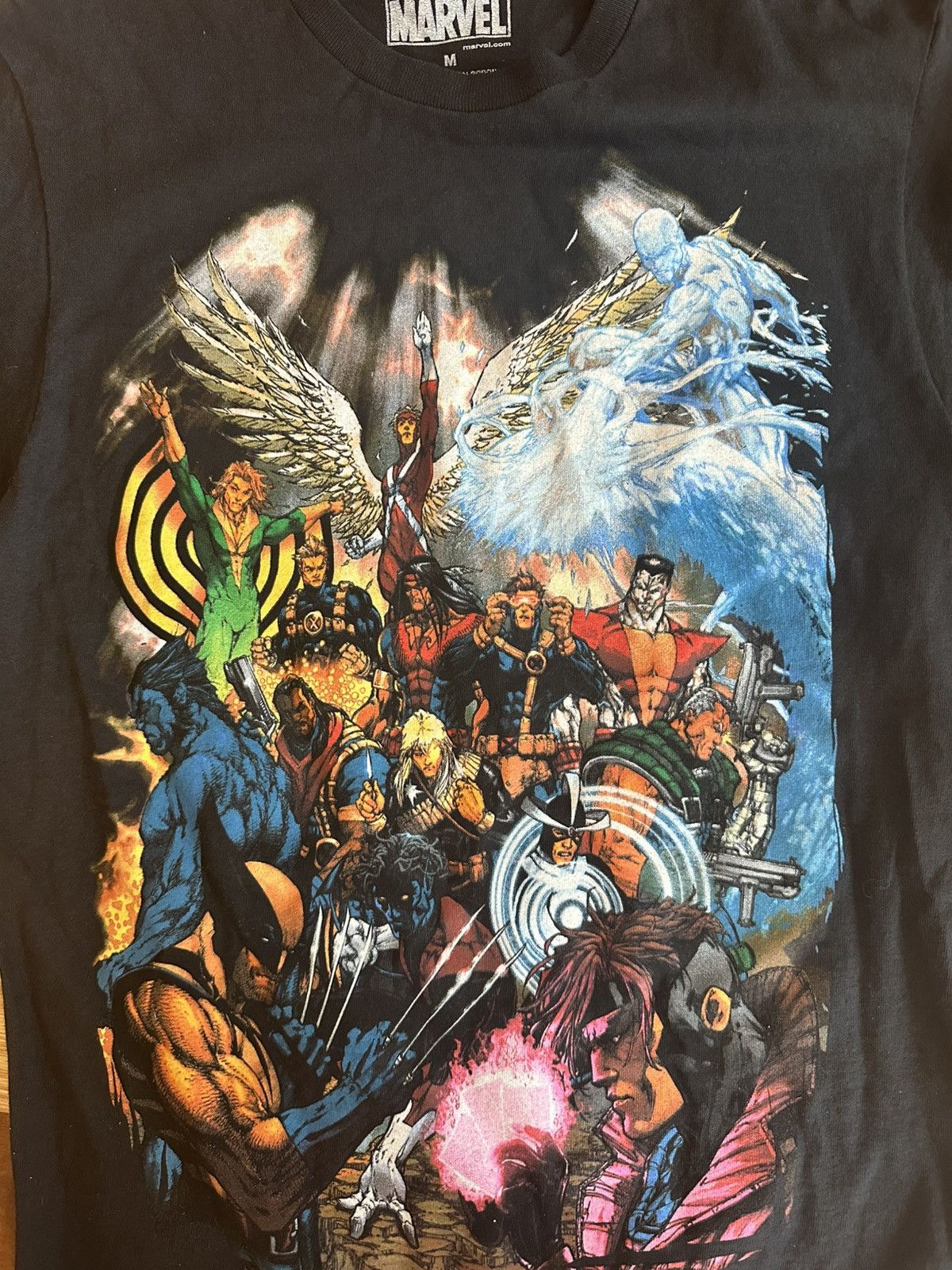Marvel Comics Marvel X-Men Graphic T-Shirt Wolverine Gambit Cyclops Size M Size US M / EU 48-50 / 2 - 2 Thumbnail