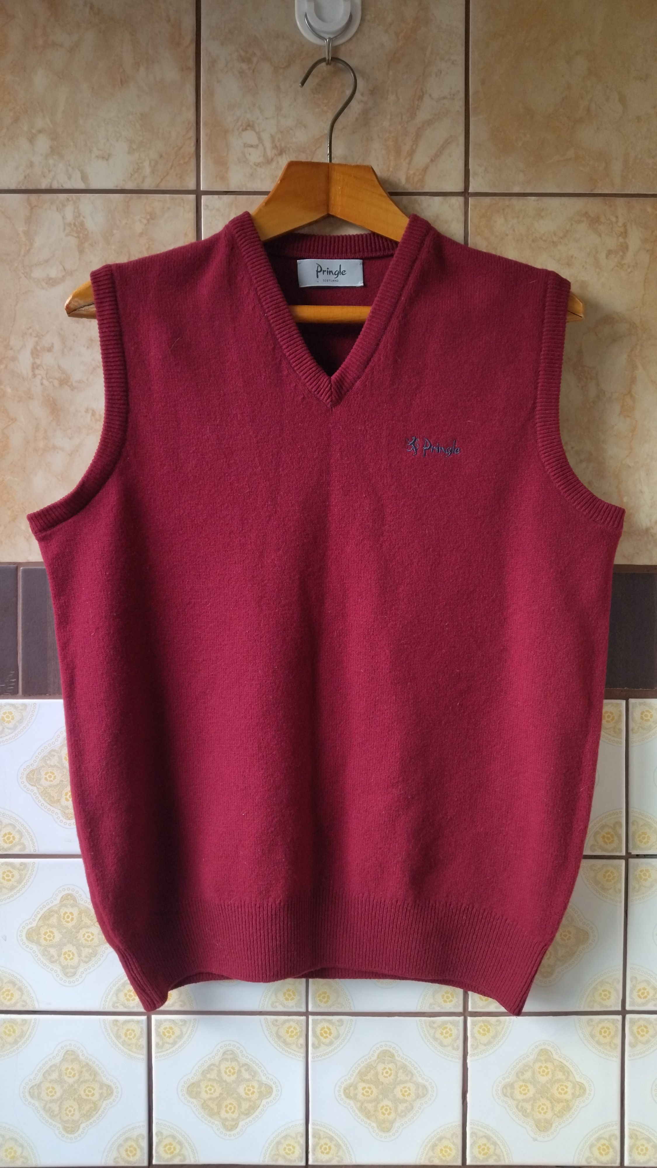 Pringle Of Scotland Vintage Pringle Vest Size US M / EU 48-50 / 2 - 1 Thumbnail
