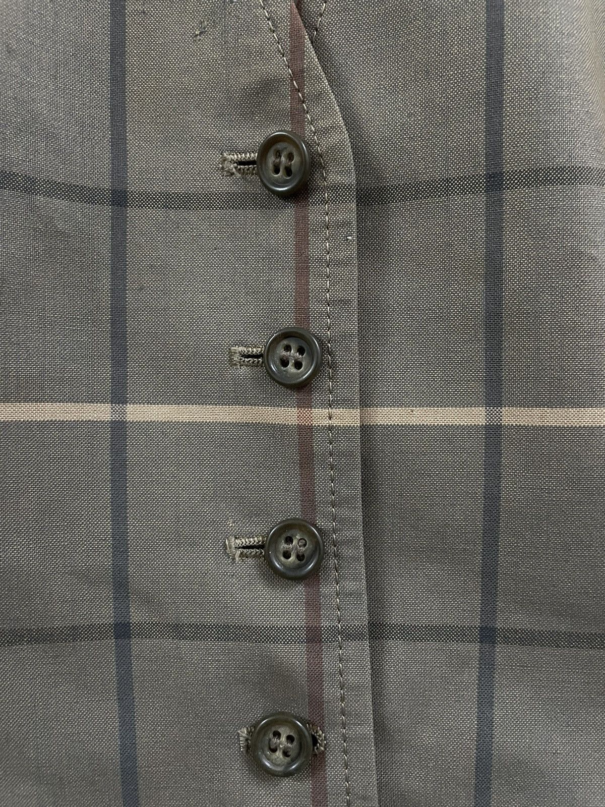 Beauty Beast × Burberry × Vintage Rare And Beautiful Burberry Nova Check Vest Size M / US 6-8 / IT 42-44 - 4 Thumbnail