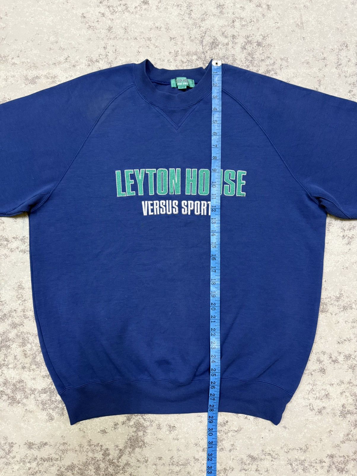 Vintage Vintage 90s Leyton House Versus Sports Biglog Sweatshirt Size US XL / EU 56 / 4 - 20 Thumbnail