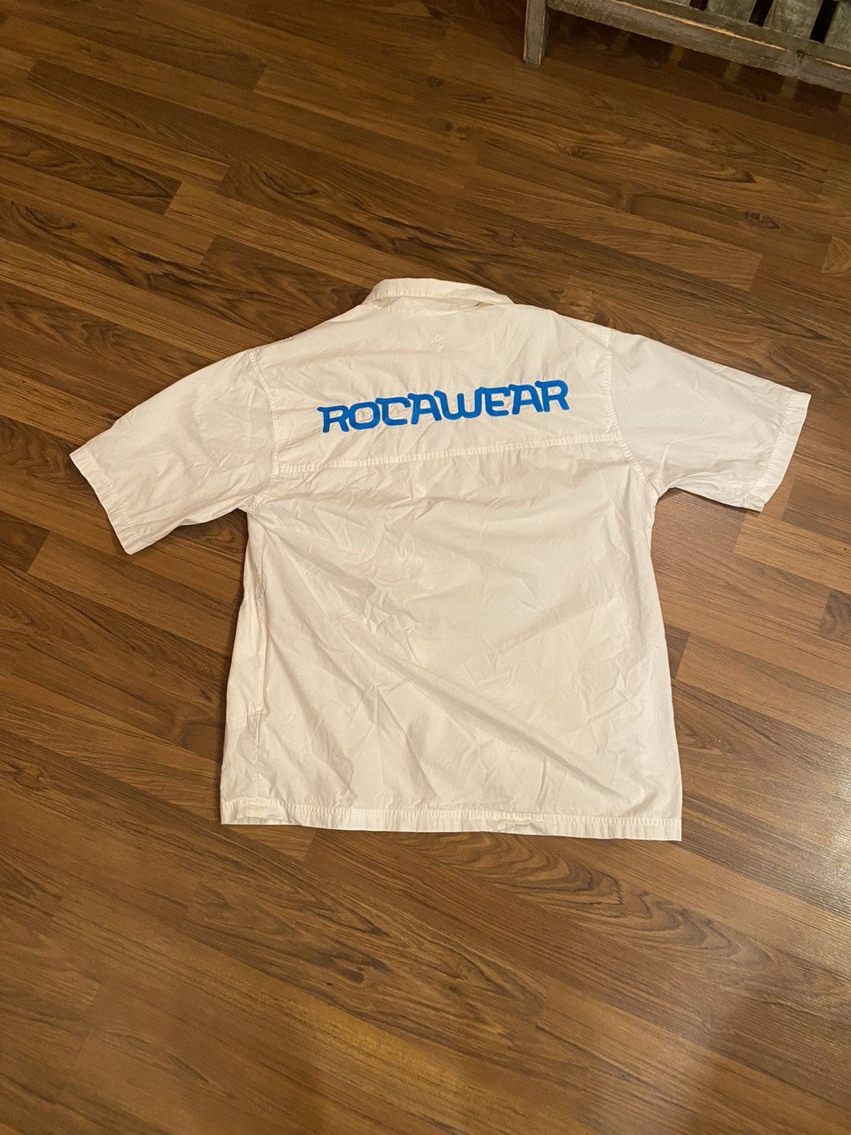 Rocawear Y2K ROCAWEAR LOGO BUTTON UP Size US L / EU 52-54 / 3 - 2 Thumbnail