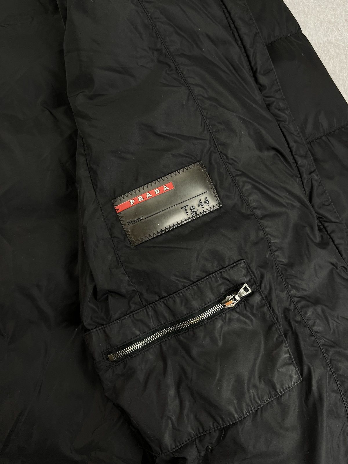 Prada Prada Black Nylon Down Puffer Jacket Women’s Size 44 Size M / US 6-8 / IT 42-44 - 10 Thumbnail