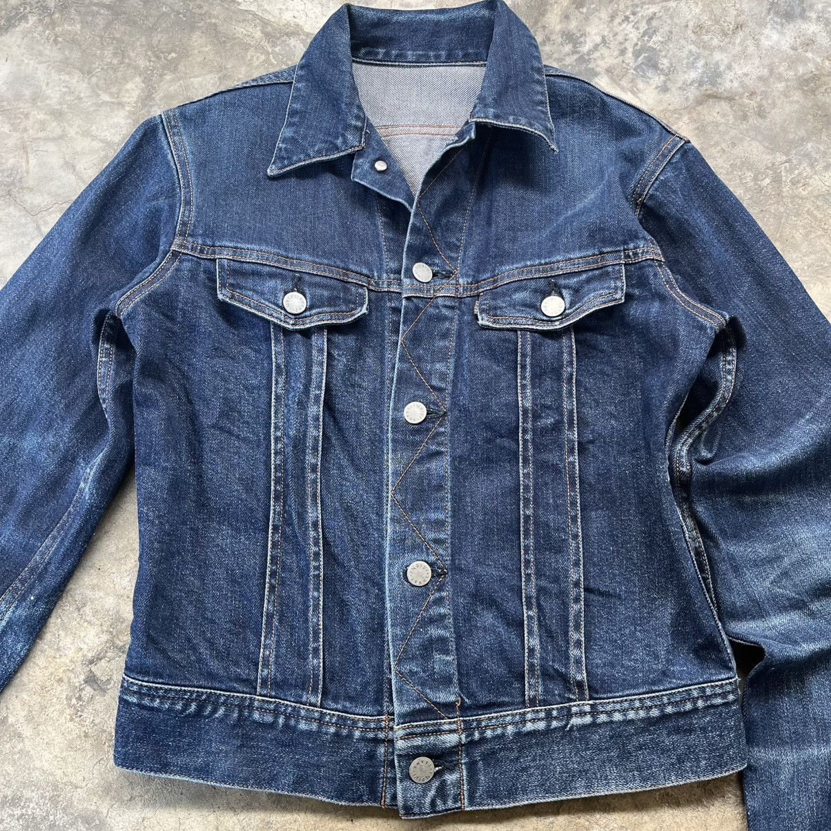 Vintage INDIVI jacket denim made in Japan Size US XXS / EU 40 - 4 Thumbnail