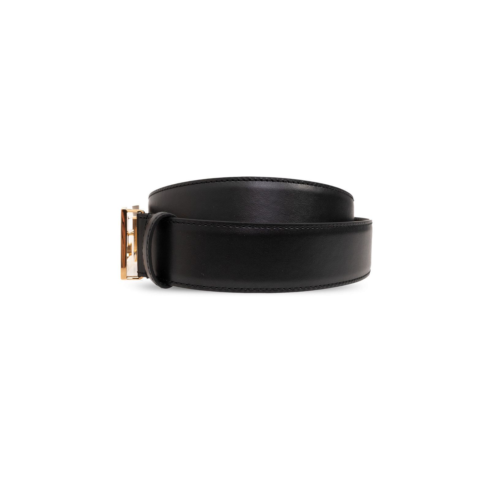 Versace VERSACE Black Leather Belt New & Authentic (Men's size:80;) Size ONE SIZE - 2 Thumbnail