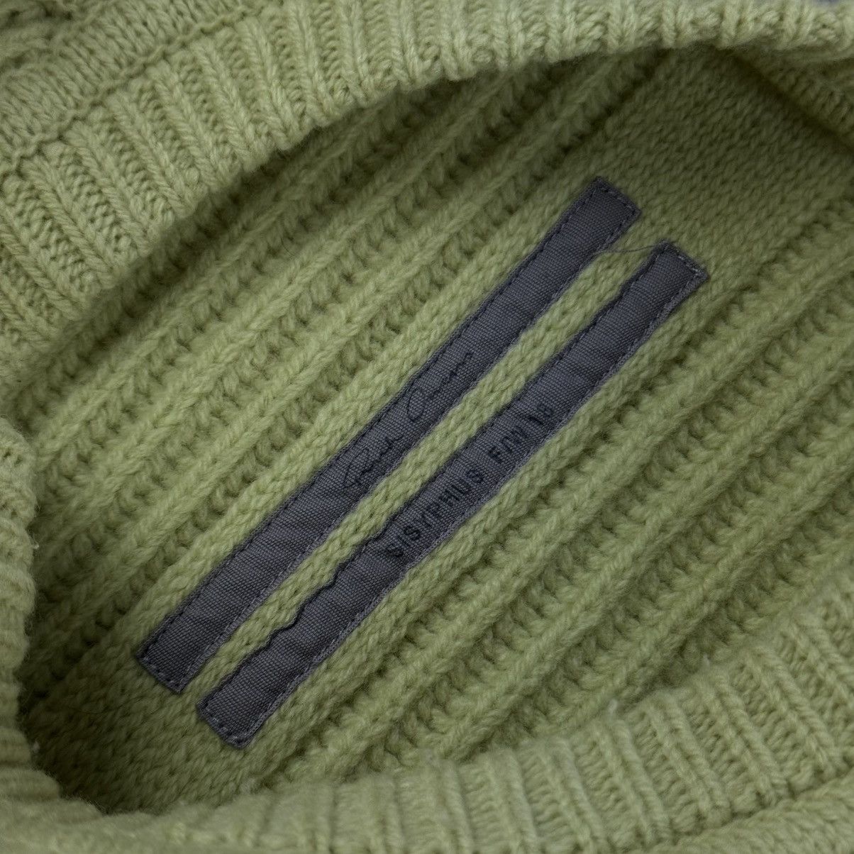 Rick Owens Rick Owens Sisyphus SS18 Lime Green Heavy Rib Sweater Size L / US 10 / IT 46 - 8 Thumbnail