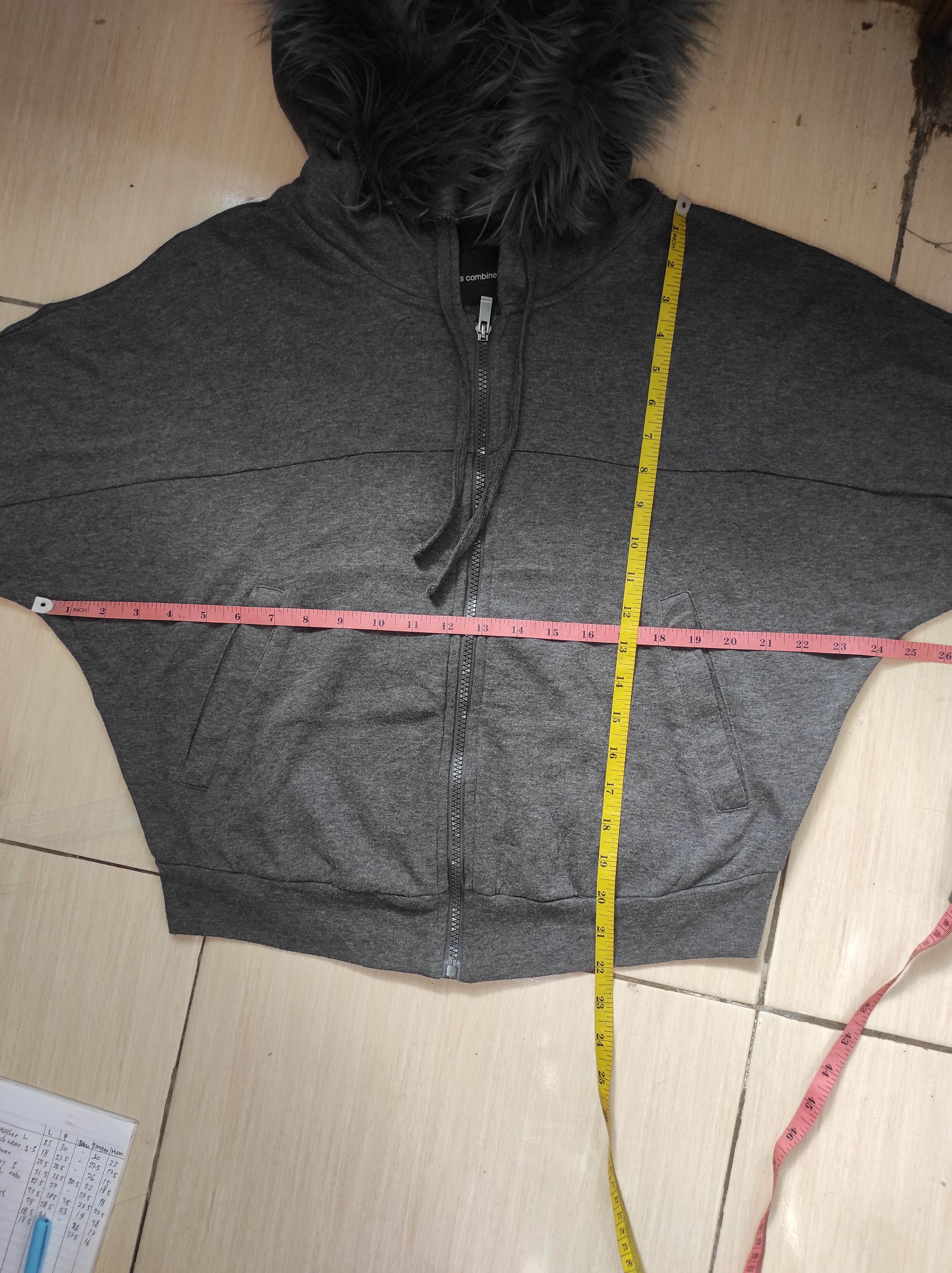 Codes Combine Codes Combine Crop Zipper Fur Hoodie LGB style Size US M / EU 48-50 / 2 - 13 Thumbnail
