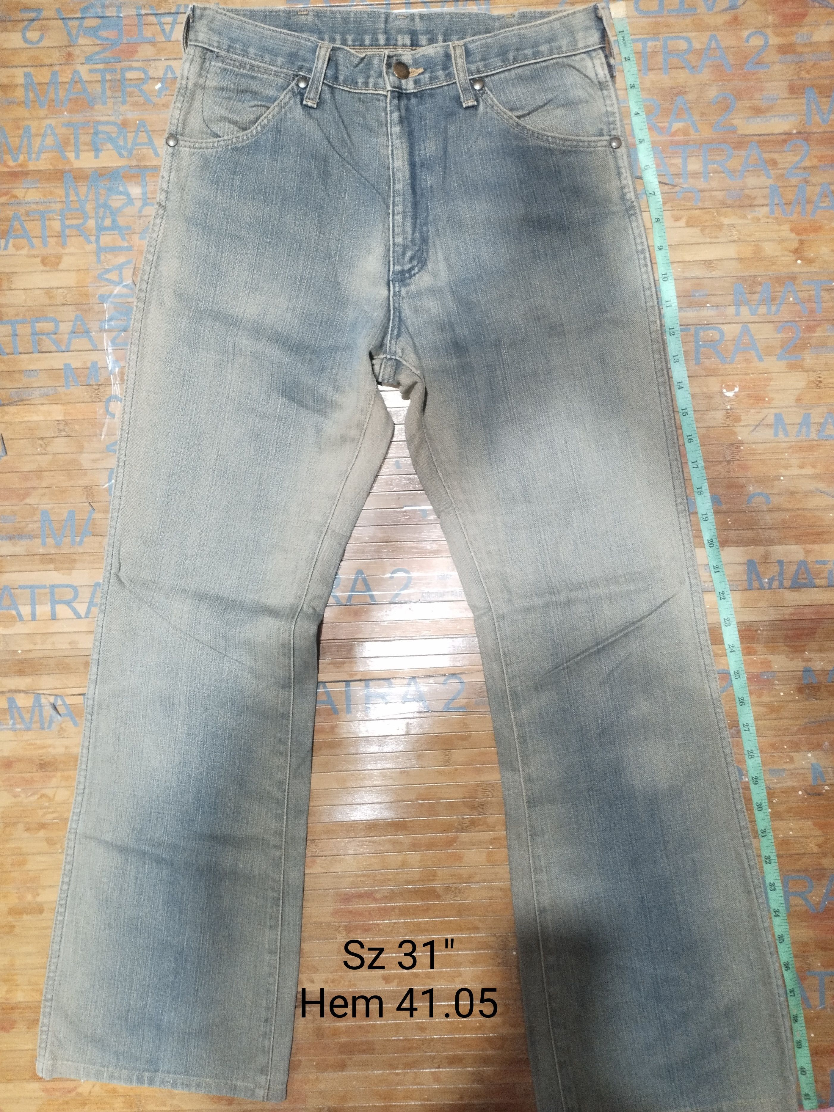Japanese Brand × Wrangler Jeans Wrangler Greensboro/ Exclusive Garment/Nip Size US 31 - 1 Thumbnail