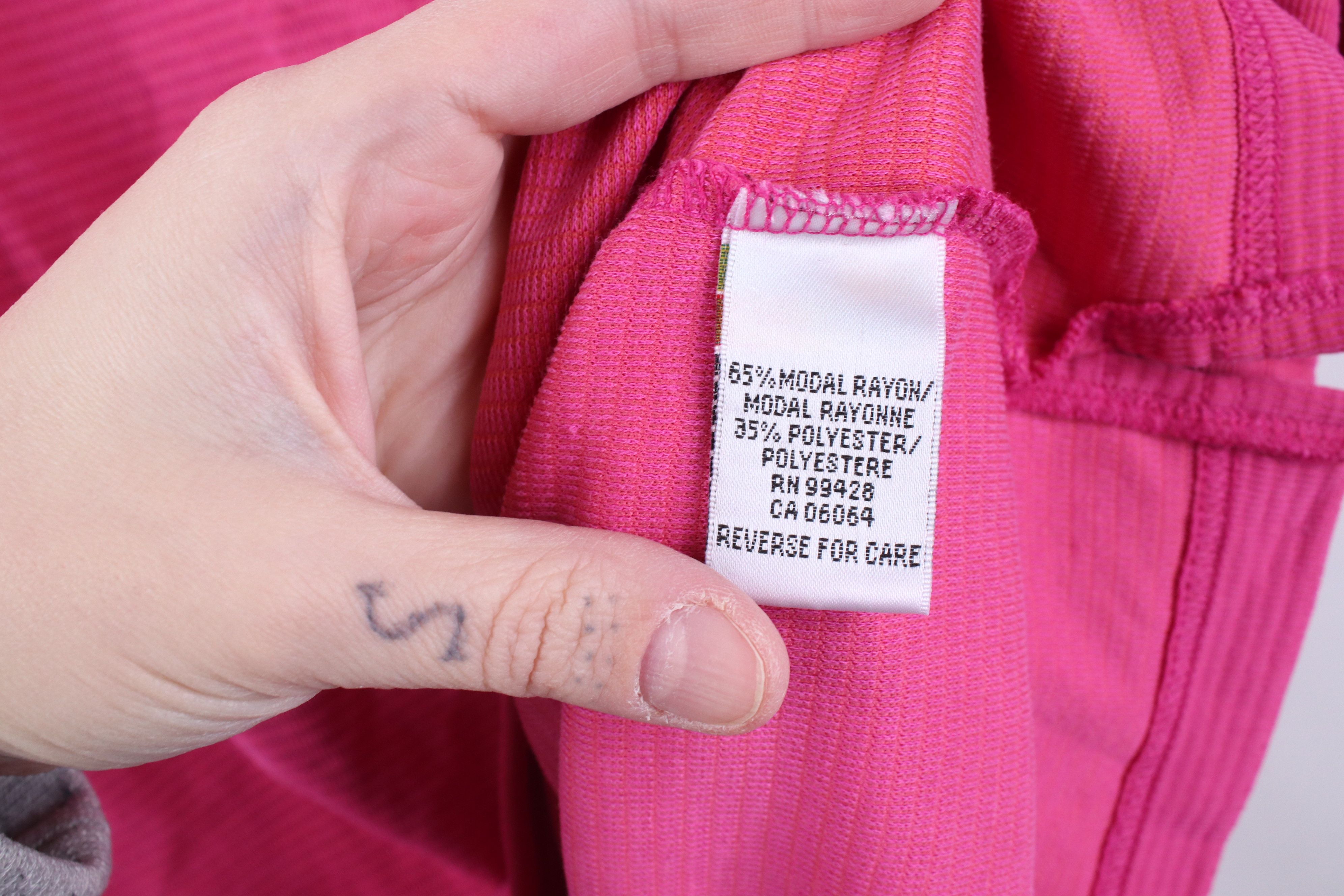 BUGATCHI Bugatchi Blank Faded Thermal Knit Short Sleeve T-Shirt Pink Size US M / EU 48-50 / 2 - 7 Thumbnail