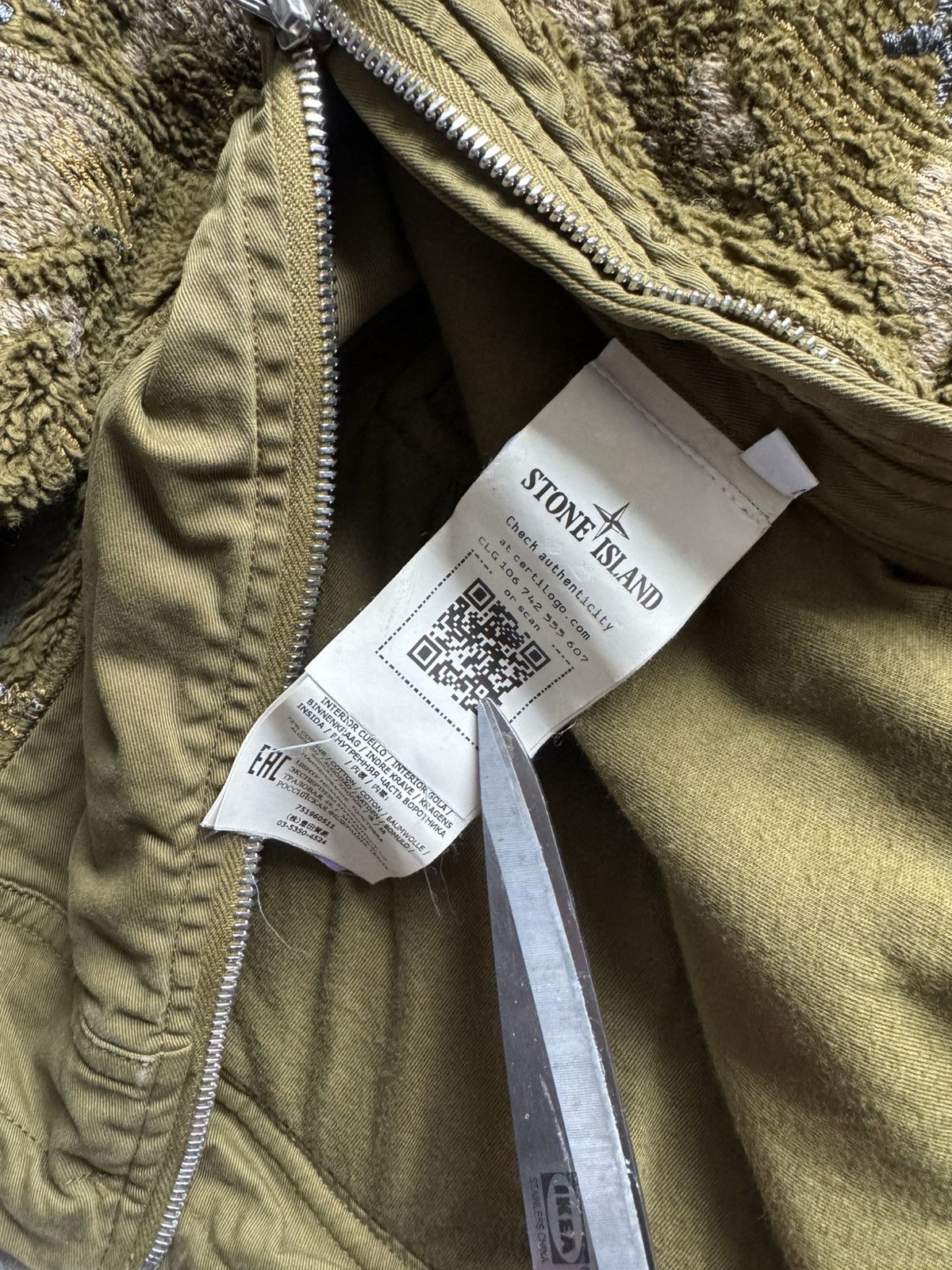 Stone Island Shadow Project Stone Island Shadow Project off-centre zip jumper Size US XL / EU 56 / 4 - 16 Thumbnail