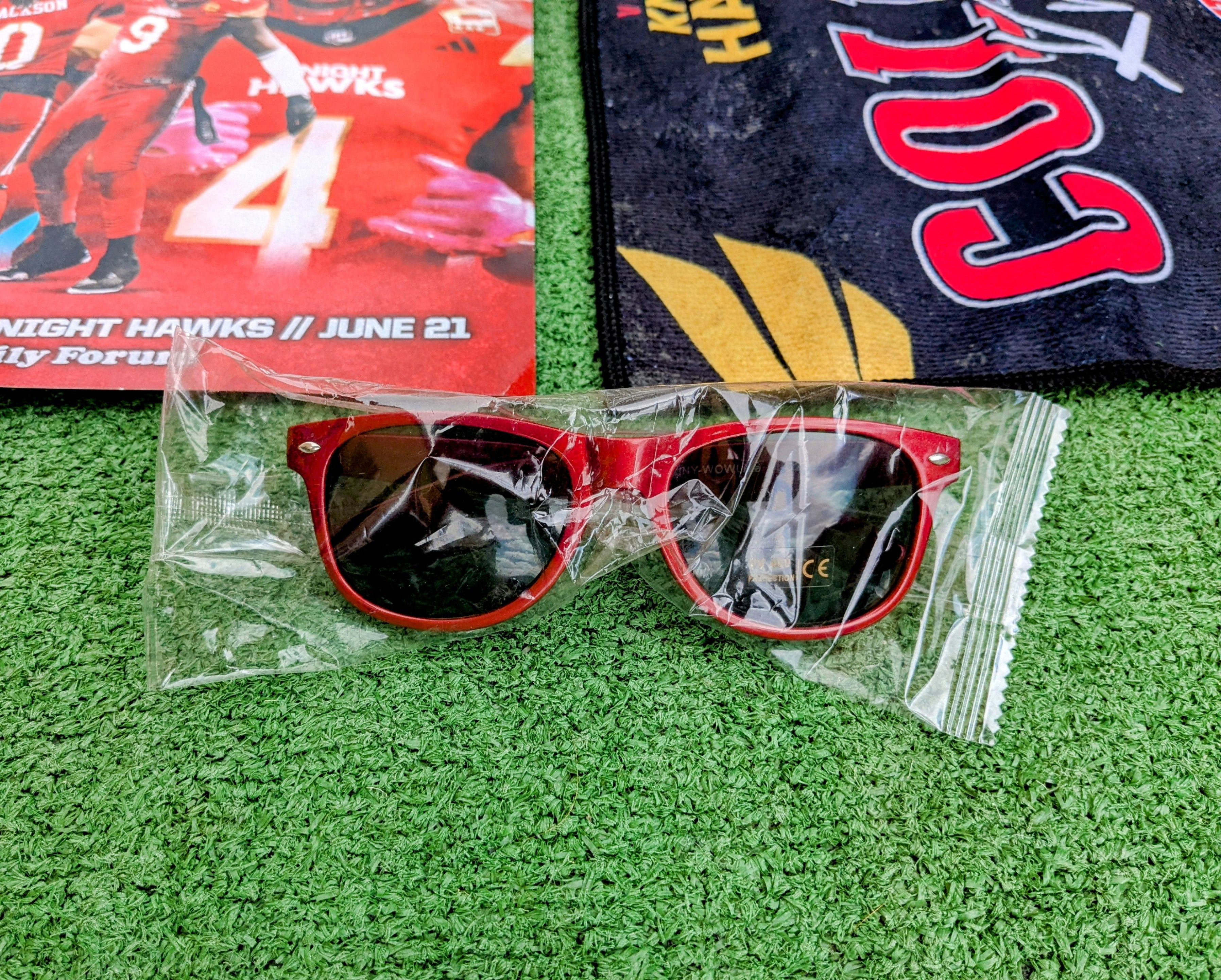 Other Vegas Knight Hawks Football 2025 Poster+Towel+Sunglasses Size ONE SIZE - 5 Thumbnail