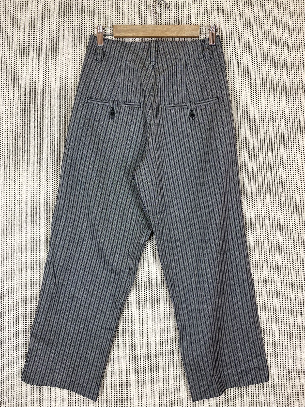 Yohji Yamamoto ‼️VTG YS RED LABEL STRIPED PANTS WOOL MATERIAL SIZE 29‼️ Size US 29 - 9 Thumbnail